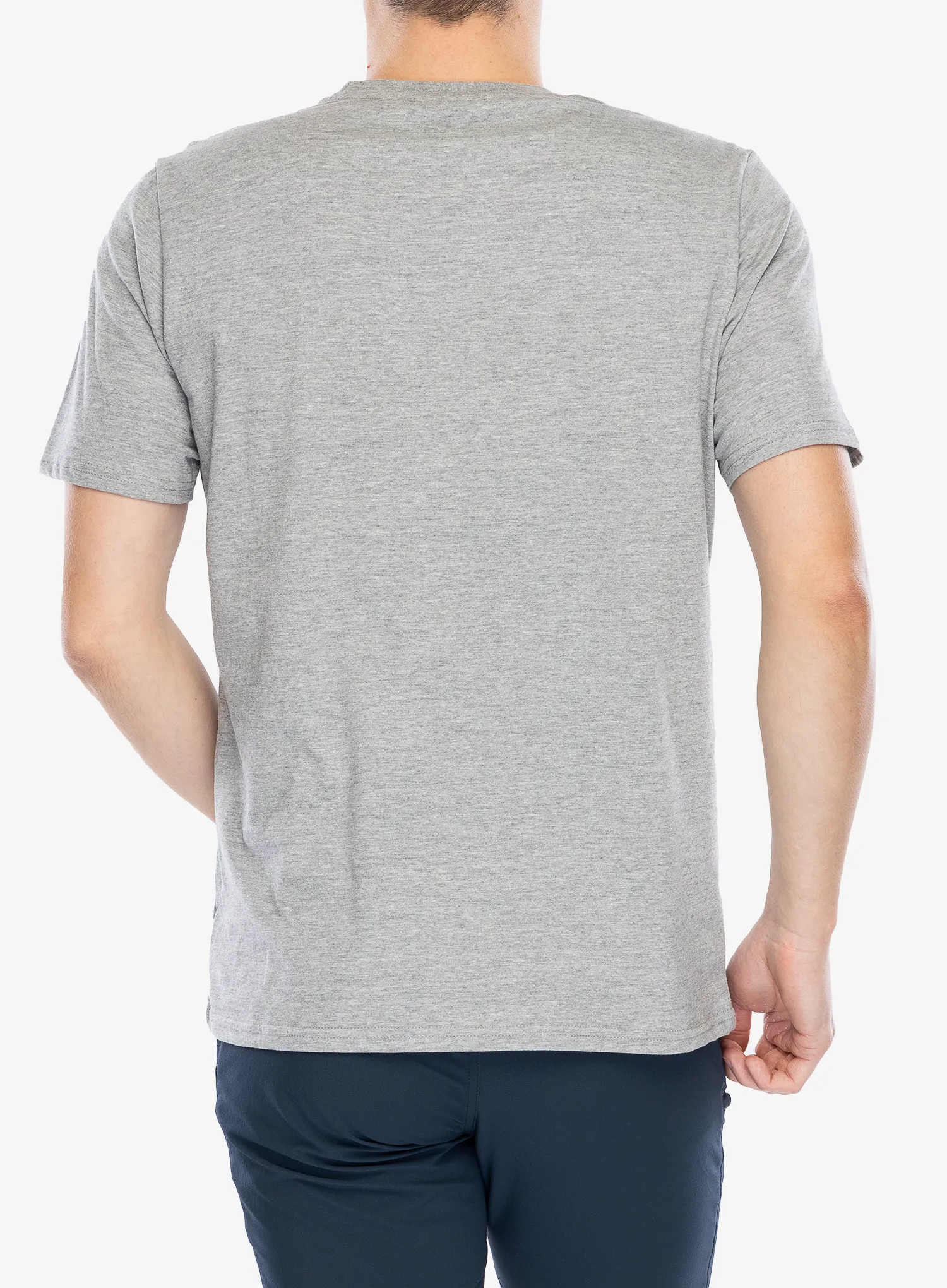 Baumwolle T-Shirt Didriksons Harald T-Shirt 3 - grey melange
