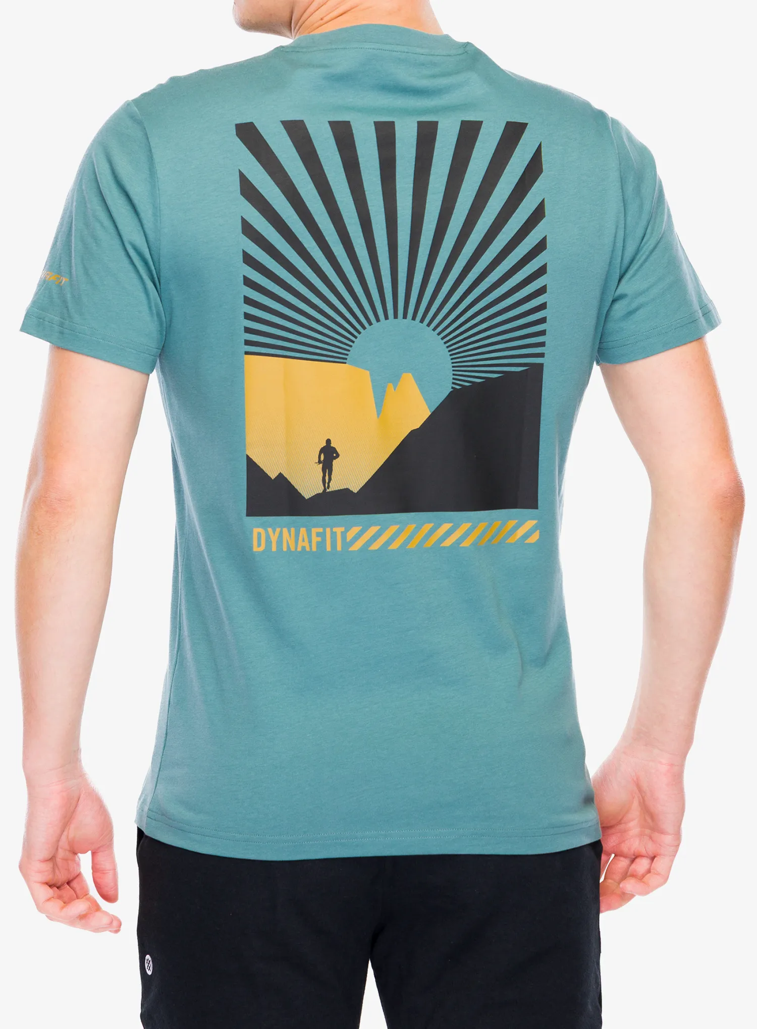 Baumwolle T-Shirt Dynafit 24/7 Graphic T-Shirt - atlantic/sunrise trail