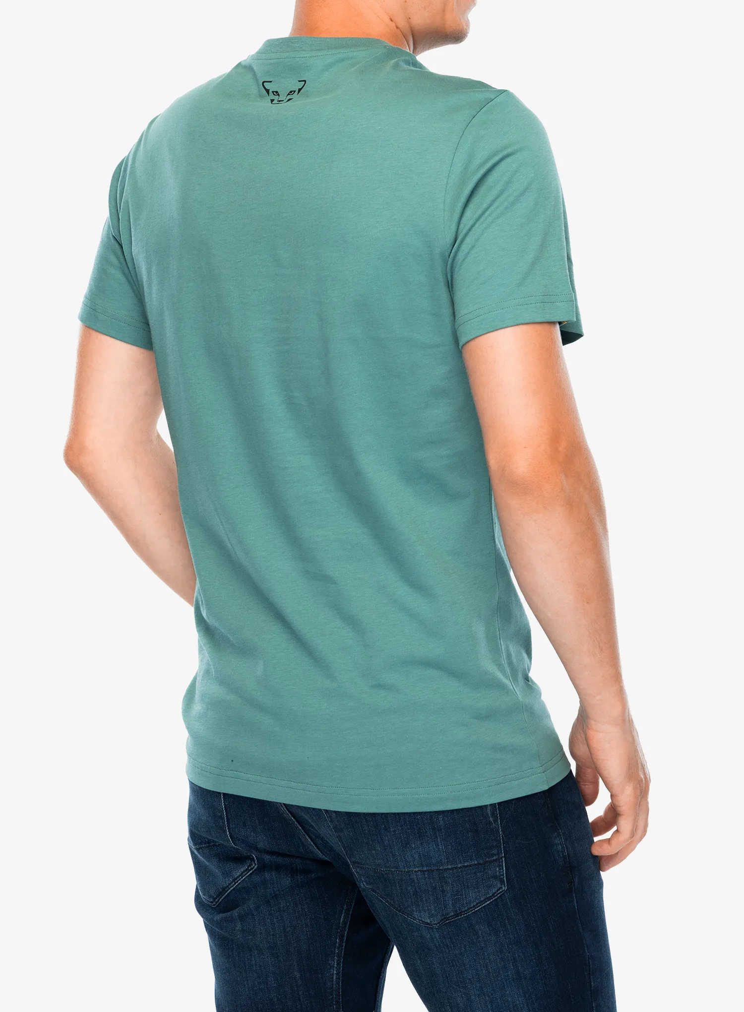 Baumwolle T-Shirt Dynafit Graphic Cotton S/S Tee - atlantic/tabloid