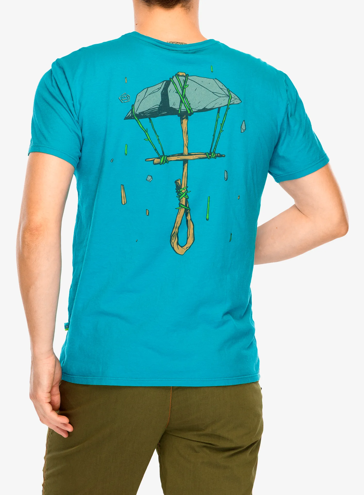 Baumwolle T-Shirt E9 Sapiens - tropicalsea