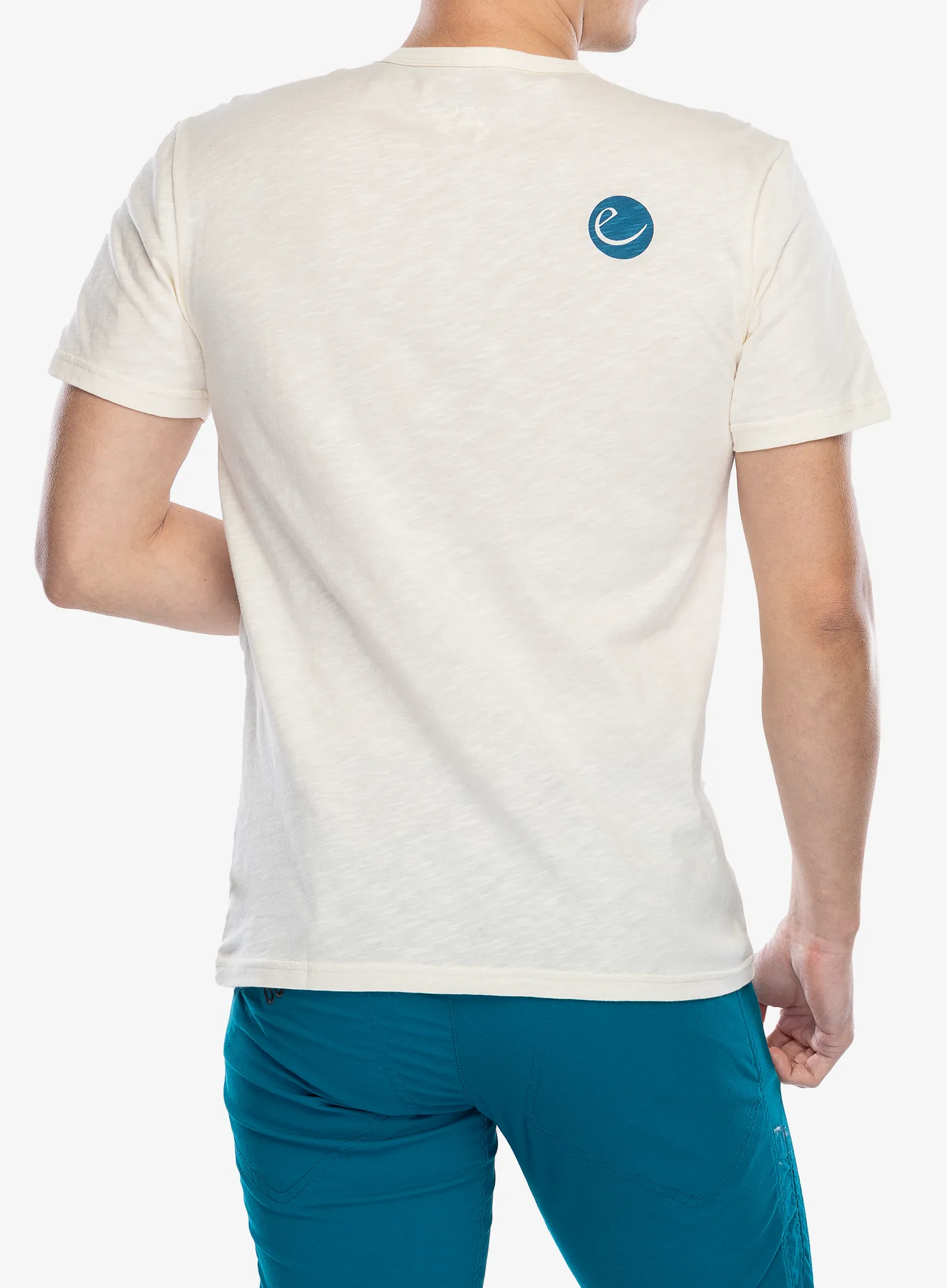 Baumwolle T-Shirt Edelrid Highball T-Shirt IV - white