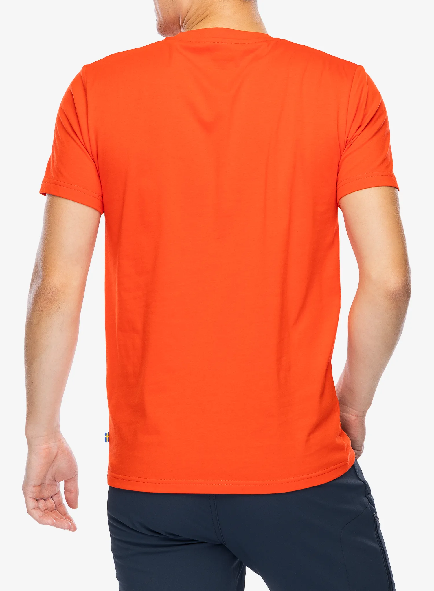 Baumwolle T-Shirt Fjallraven 1960 Logo T-Shirt - flame orange