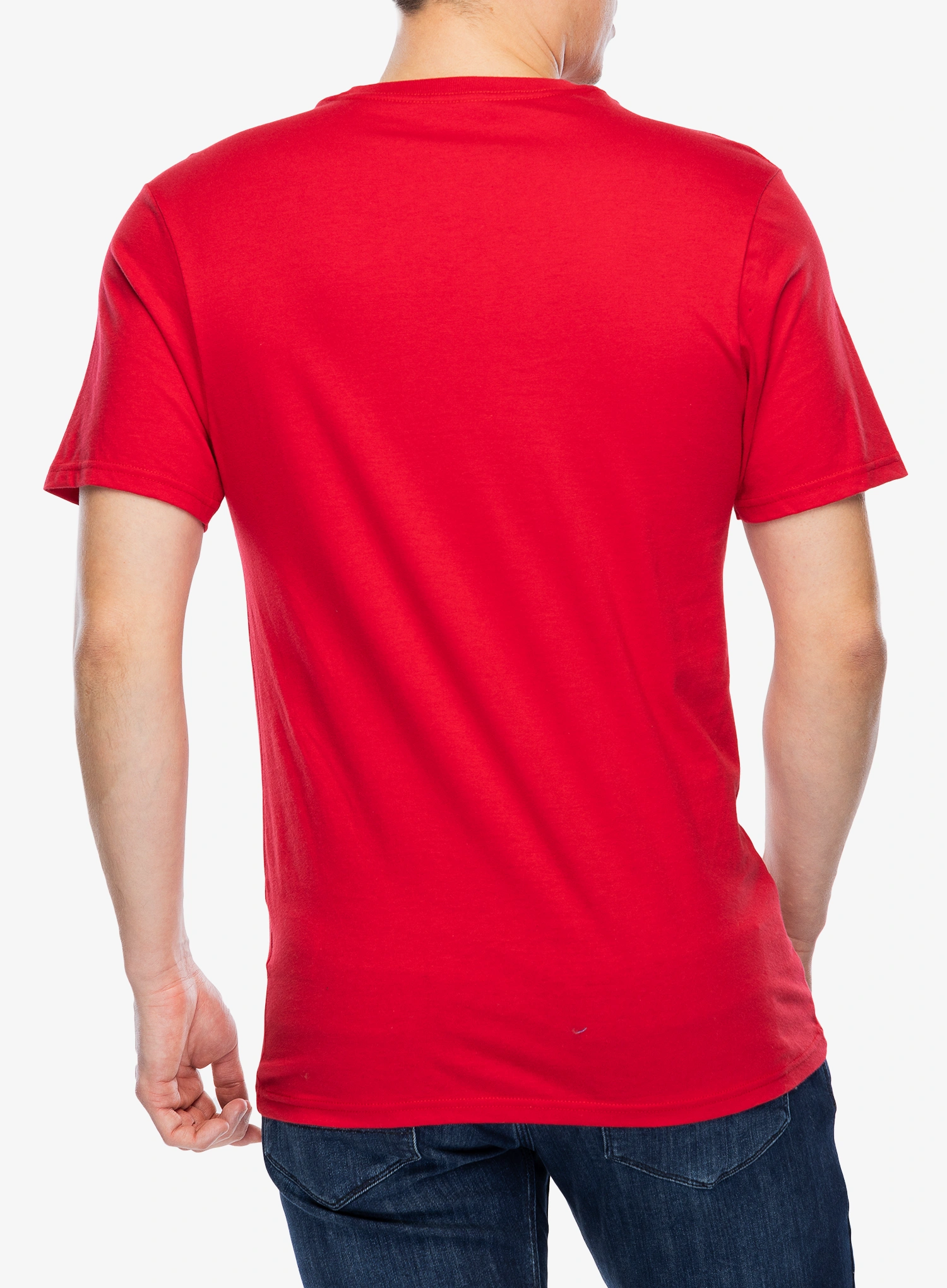 Baumwolle T-Shirt Fox Head SS Prem Tee - flame red
