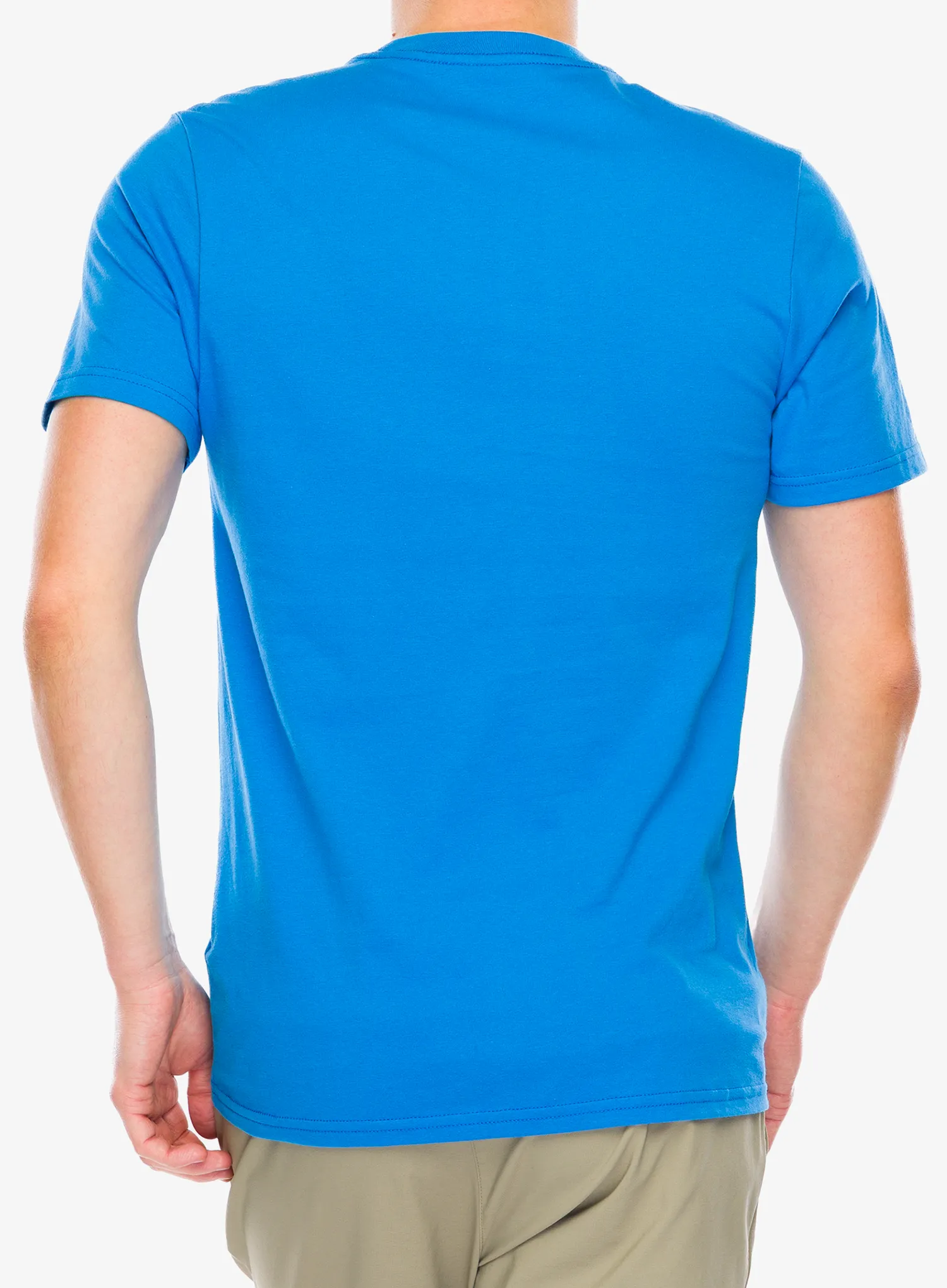 Baumwolle T-Shirt Fox Head SS Prem Tee - true blue