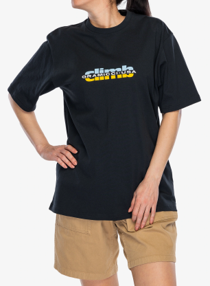 Baumwolle T-Shirt Gramicci Climb Tee - vintage black