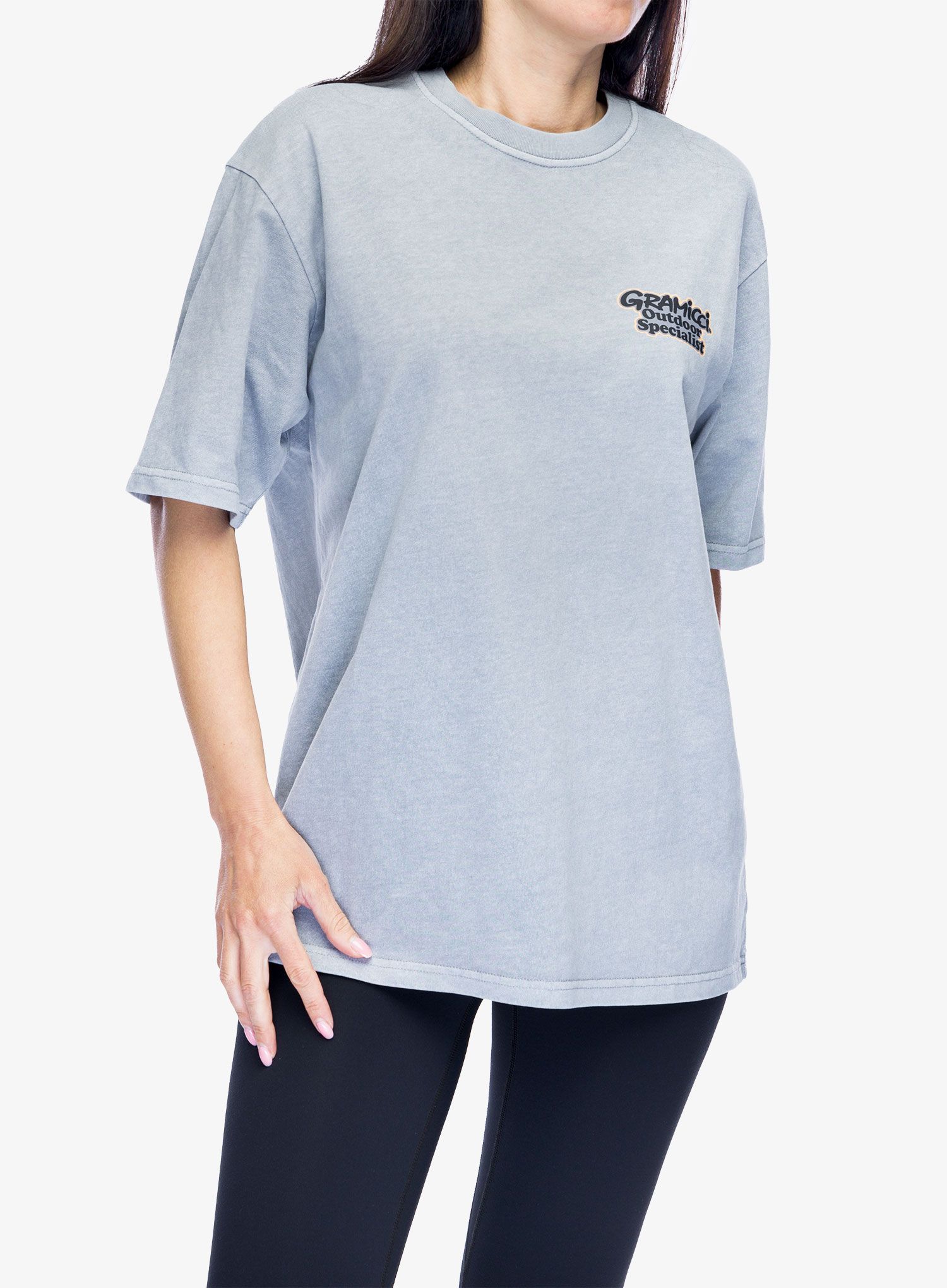 Baumwolle T-Shirt Gramicci Outdoor Specialist Tee - slate pigment