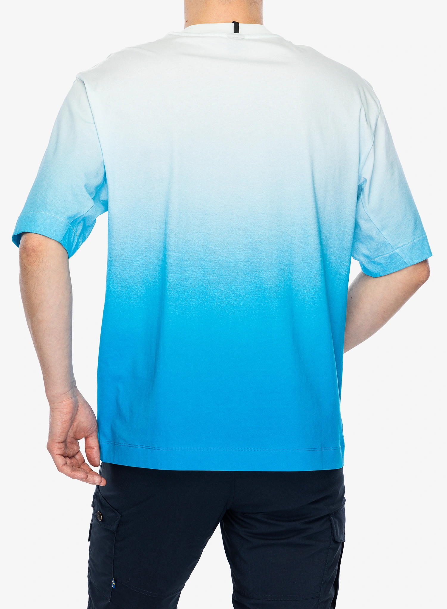 Baumwolle T-Shirt Oakley Gradient Tee - gradient swimming blue