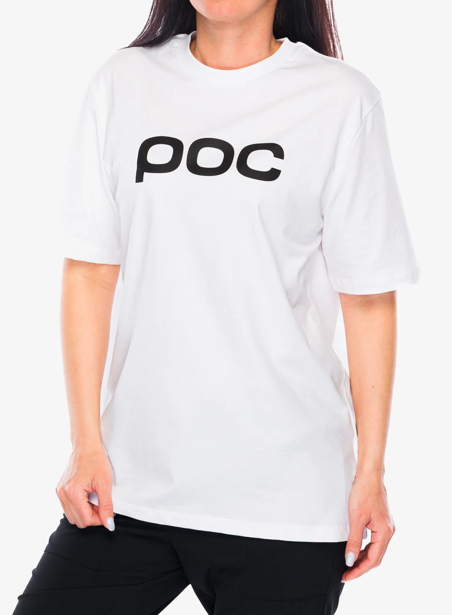 Baumwolle T-Shirt POC Tee - hydrogen white