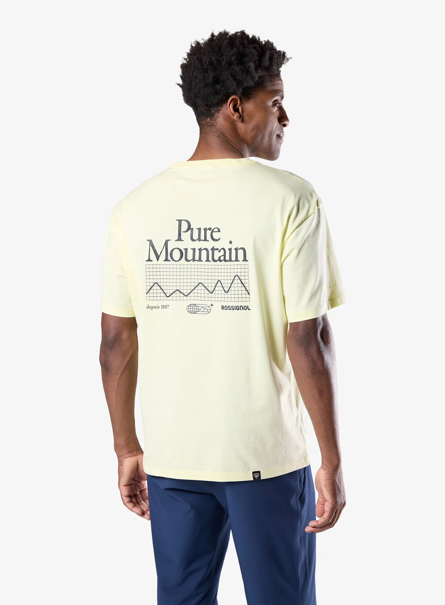 Baumwolle T-Shirt Rossignol Graphic Waterfall Tee - wax yellow