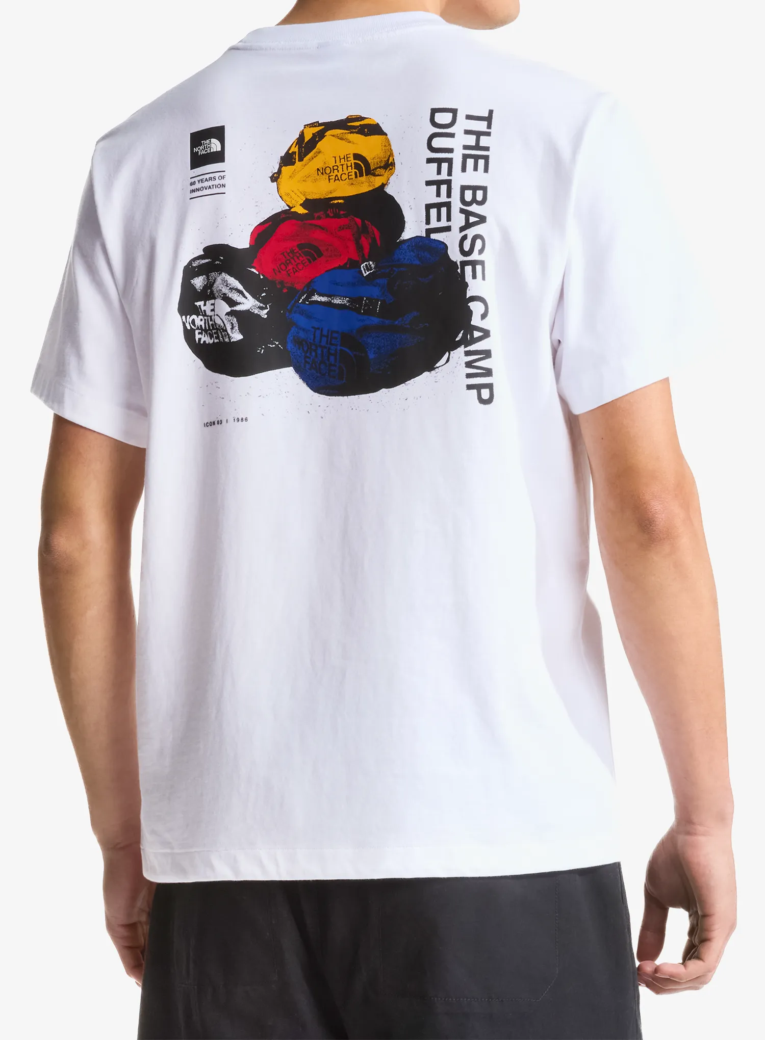 Baumwolle T-Shirt The North Face BCD Celebration Relaxed SS Tee - tnf white