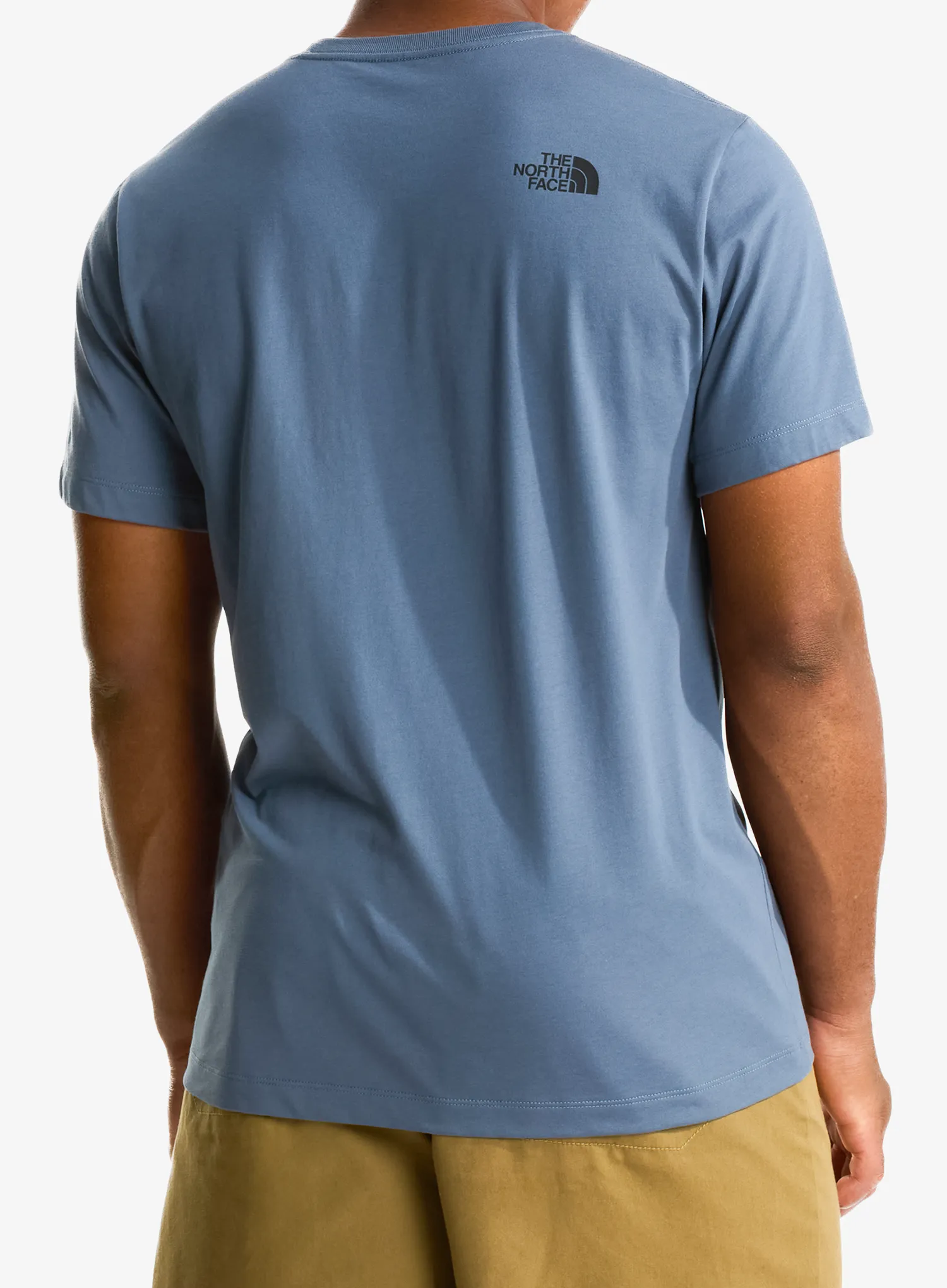 Baumwolle T-Shirt The North Face Evolution Box Half Dome Regular Short - granite grey