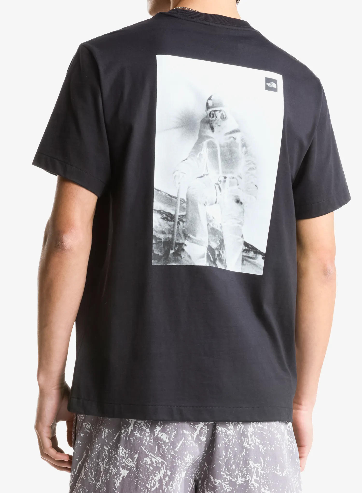 Baumwolle T-Shirt The North Face Expedition Photo Relaxed SS - tnf black
