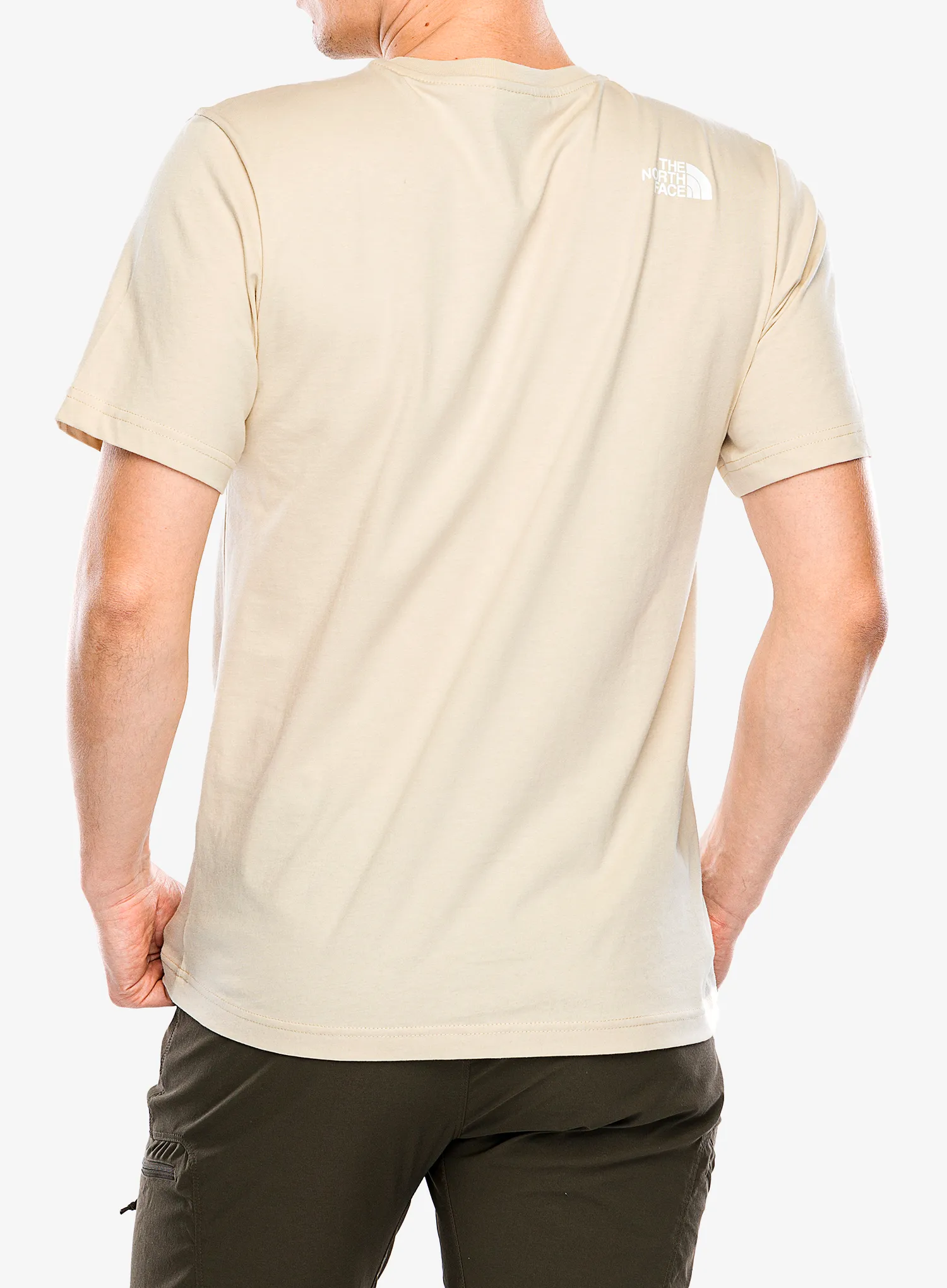Baumwolle T-Shirt The North Face S/S Mountain Line Tee - gravel