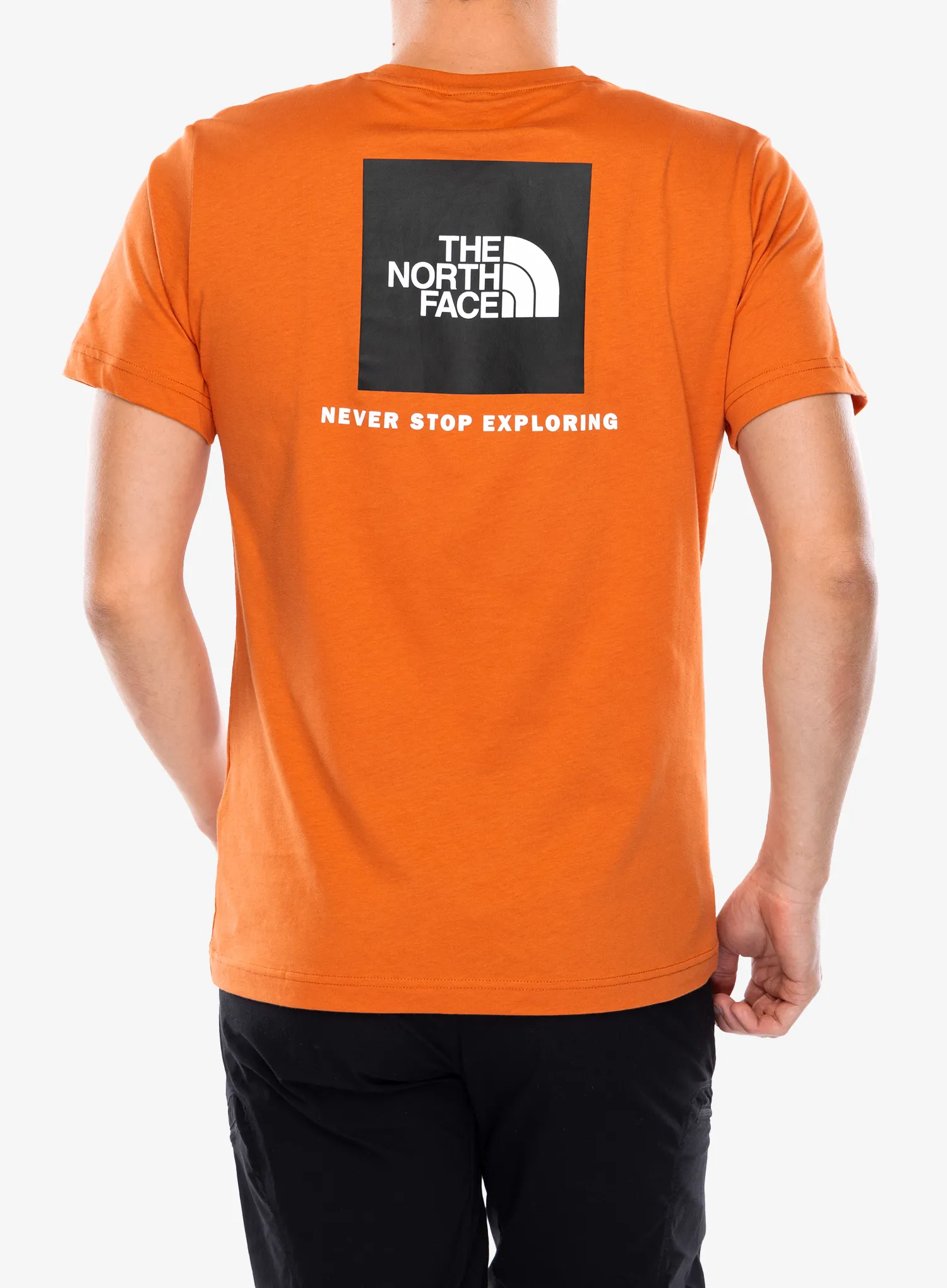 Baumwolle T-Shirt The North Face S/S Redbox Tee - iron bronze/tnf black