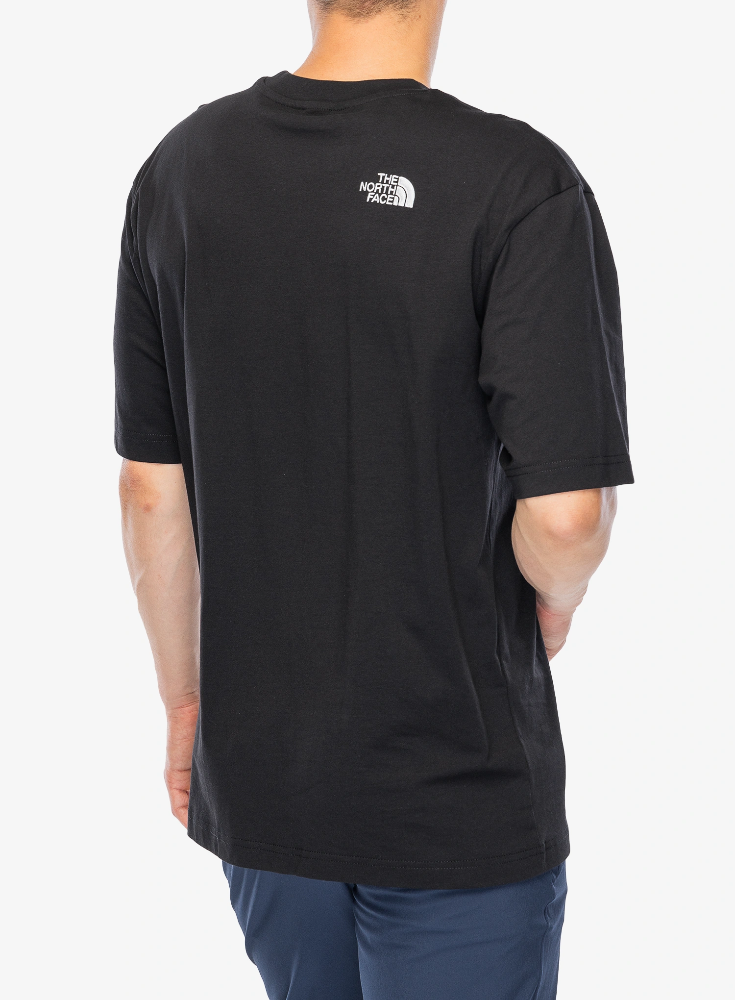 Baumwolle T-Shirt The North Face SS Essential Oversize Tee - tnf black