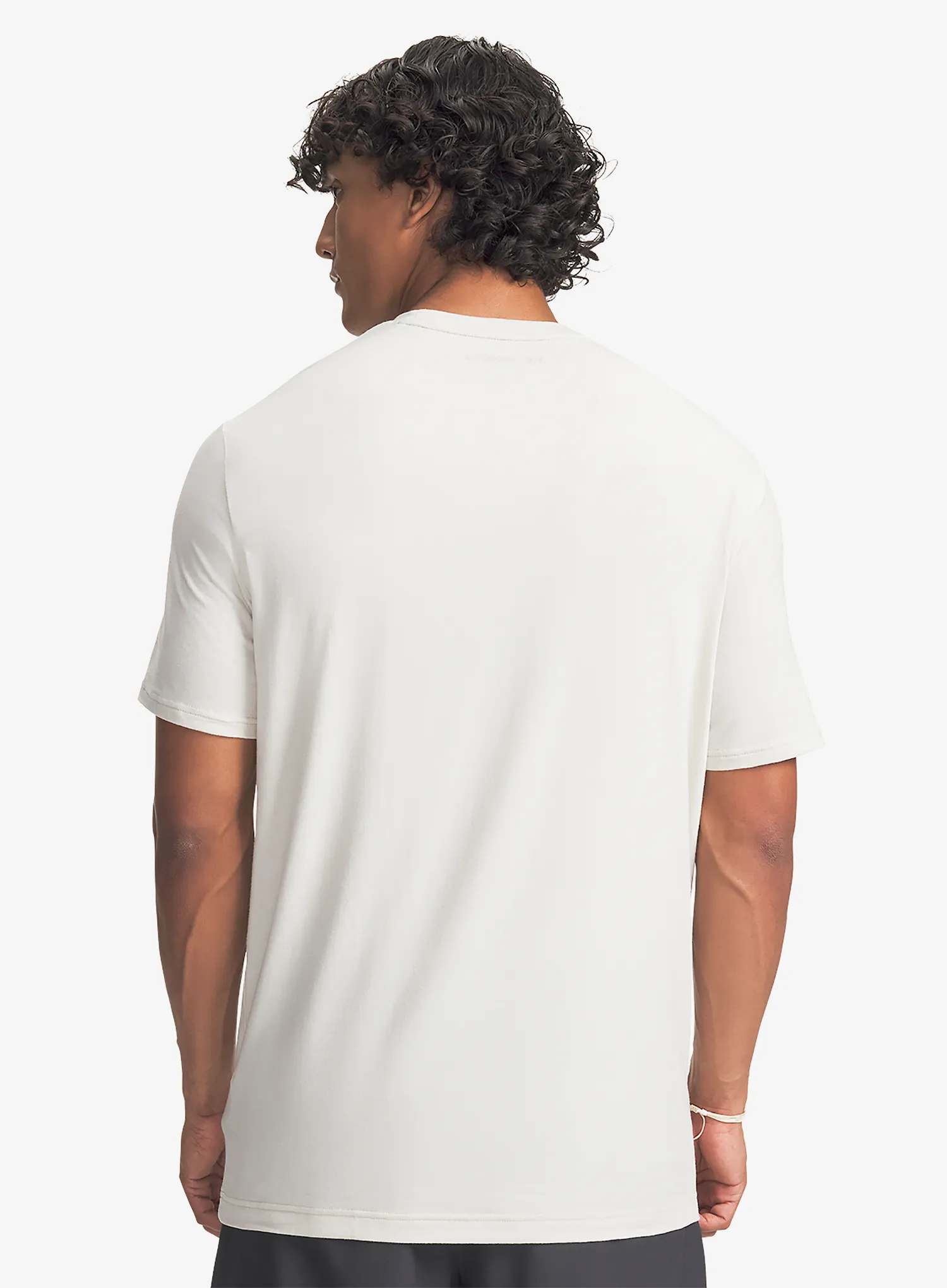 Baumwolle T-Shirt Under Armour Explor Graphic SS - summit white/city khaki