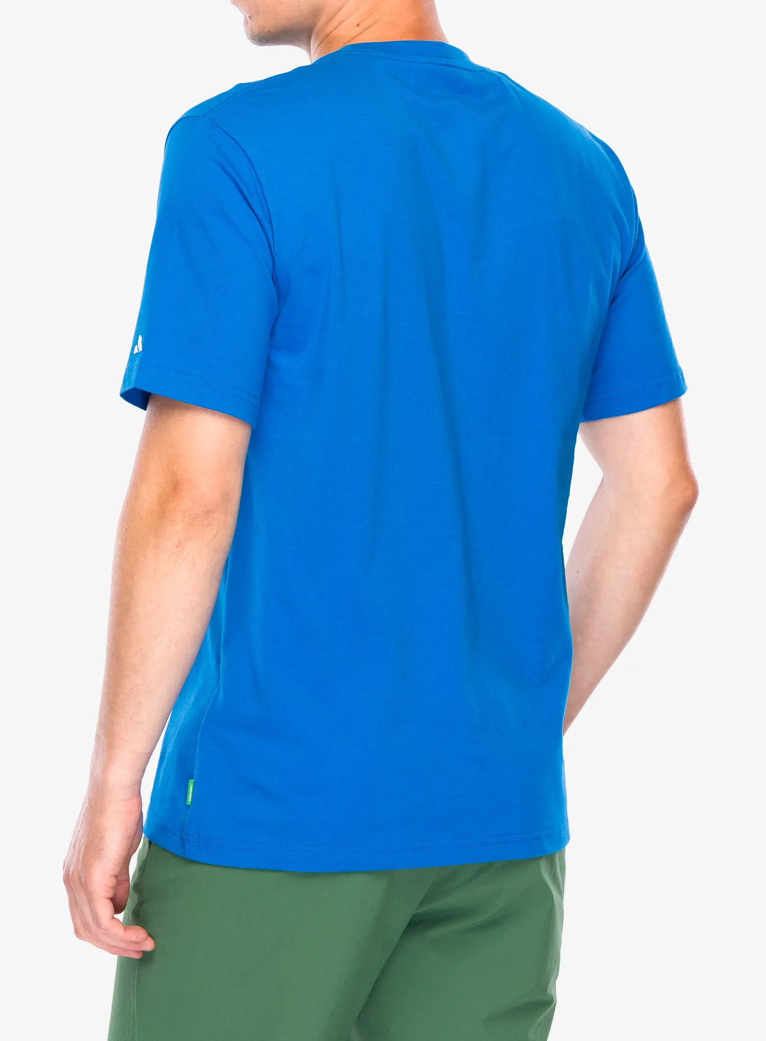 Baumwolle T-Shirt Vaude Logo T-Shirt II - radiate blue