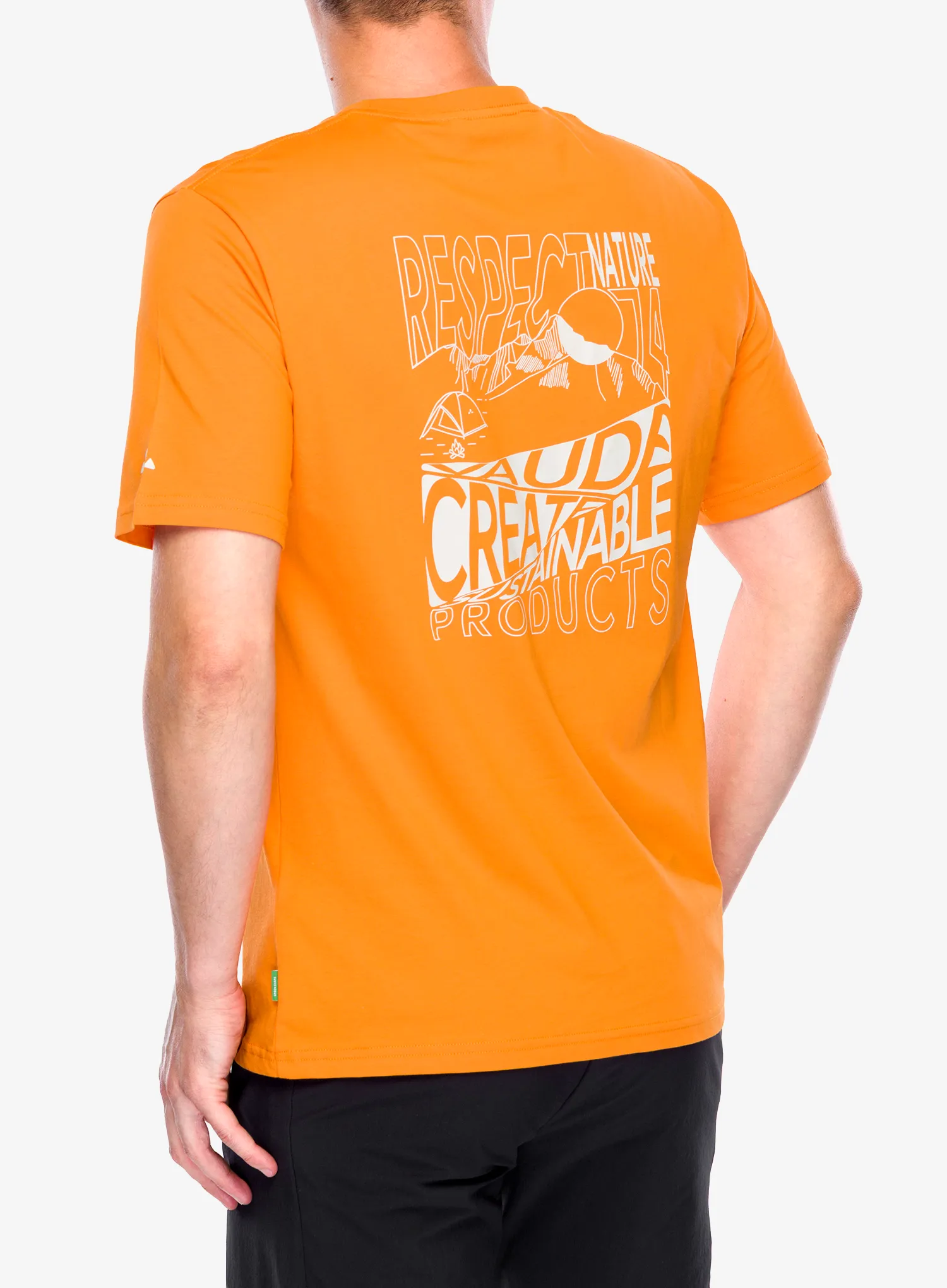 Baumwolle T-Shirt Vaude Spirit T-Shirt II - kurkuma