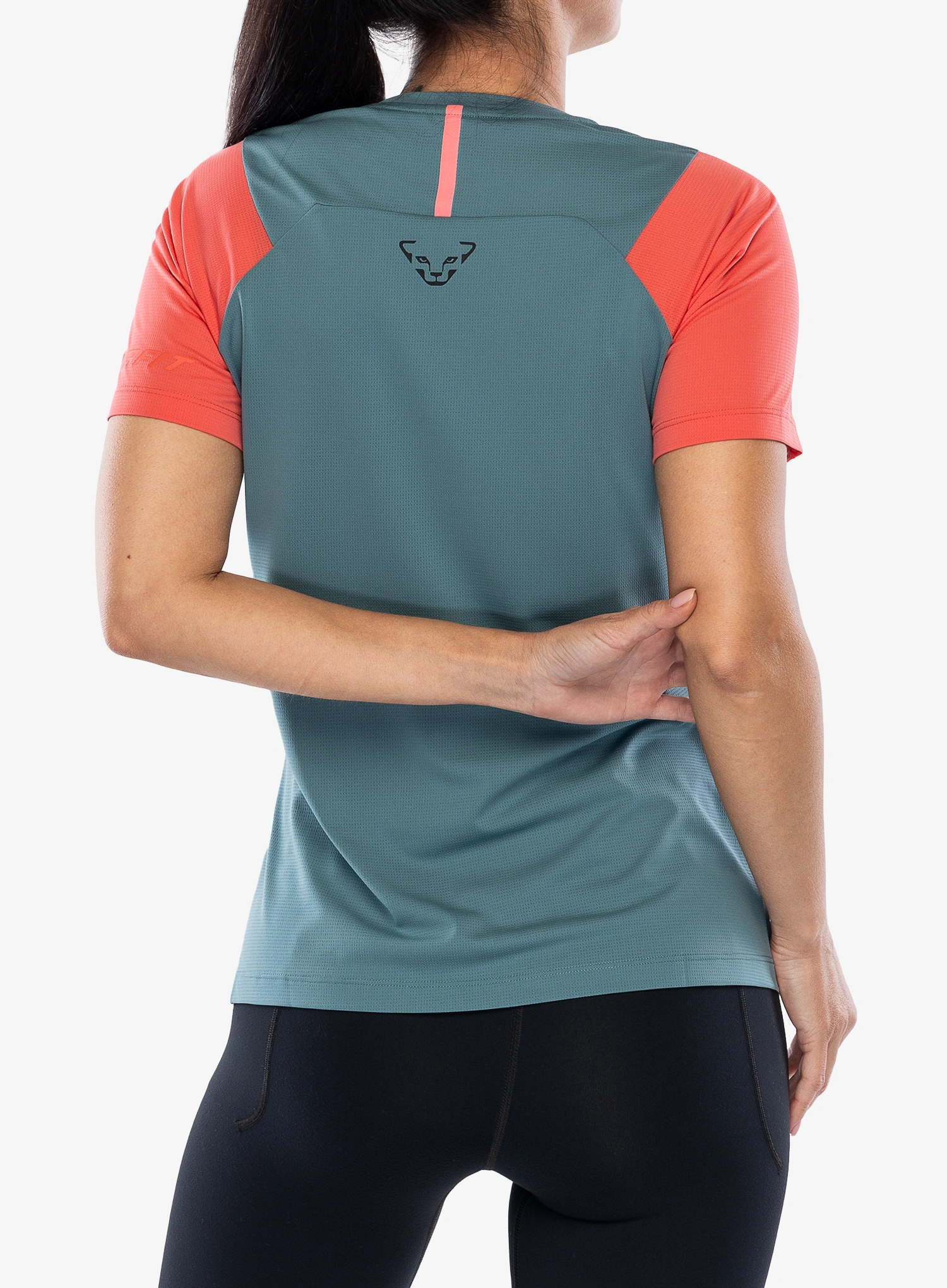 Laufshirt Damen Dynafit Transalper S/S Tee - atlantic/cabana