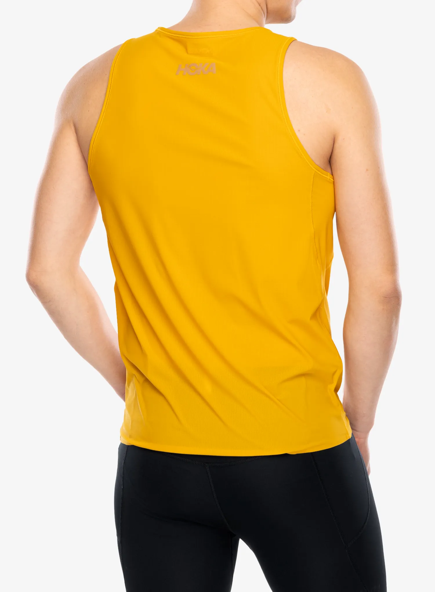 Laufshirt Hoka Airolite Run Tank - varisty yellow