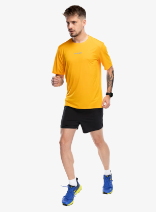 Laufshirt Inov-8 Airlite Short Sleeve T-Shirt - yellow
