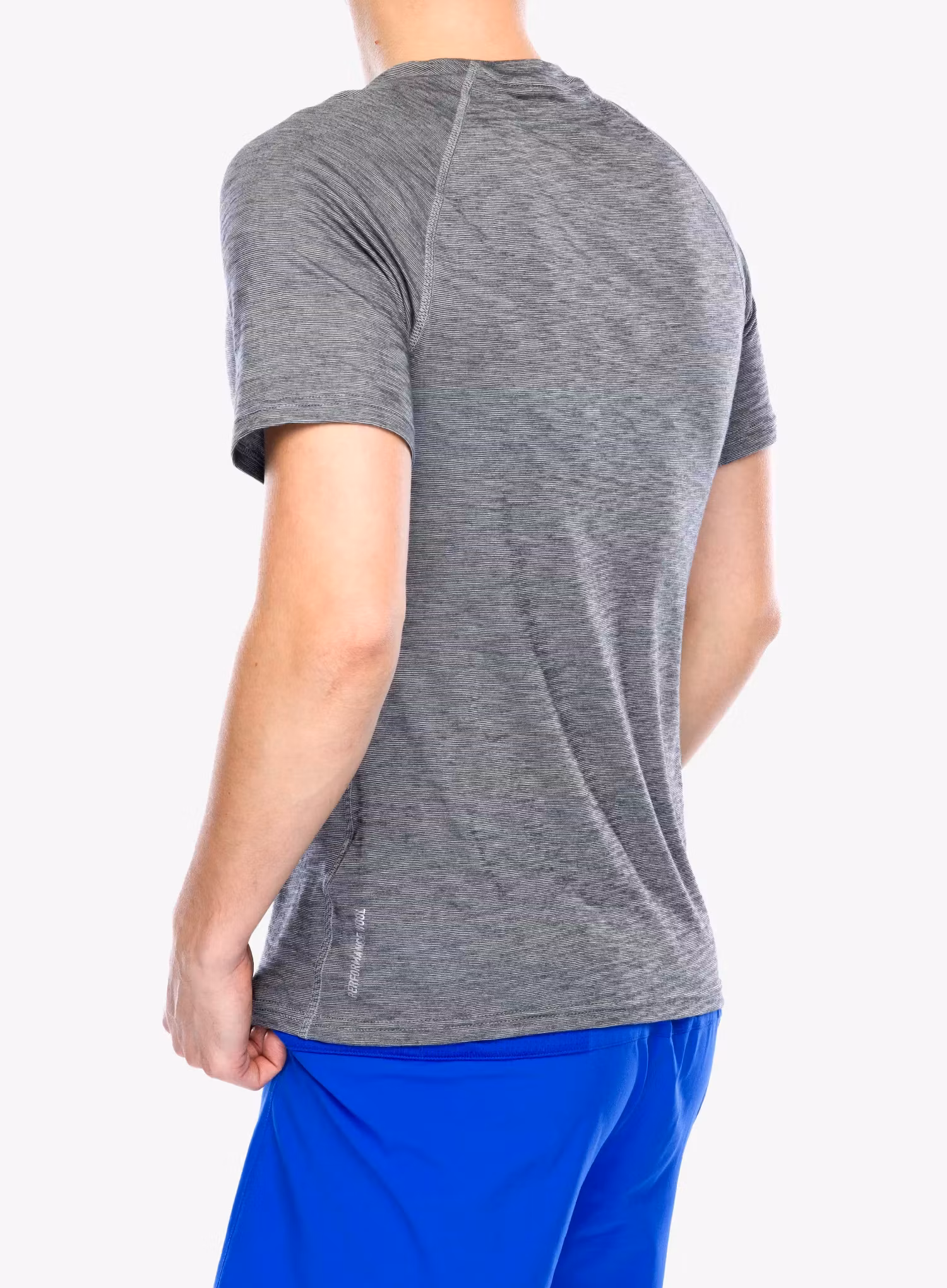 Laufshirt Odlo X-Alp PW 115 T-Shirt Crew Neck S/S - grey melange