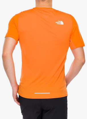 Laufshirt The North Face Summit High Trail S/S - digital orange
