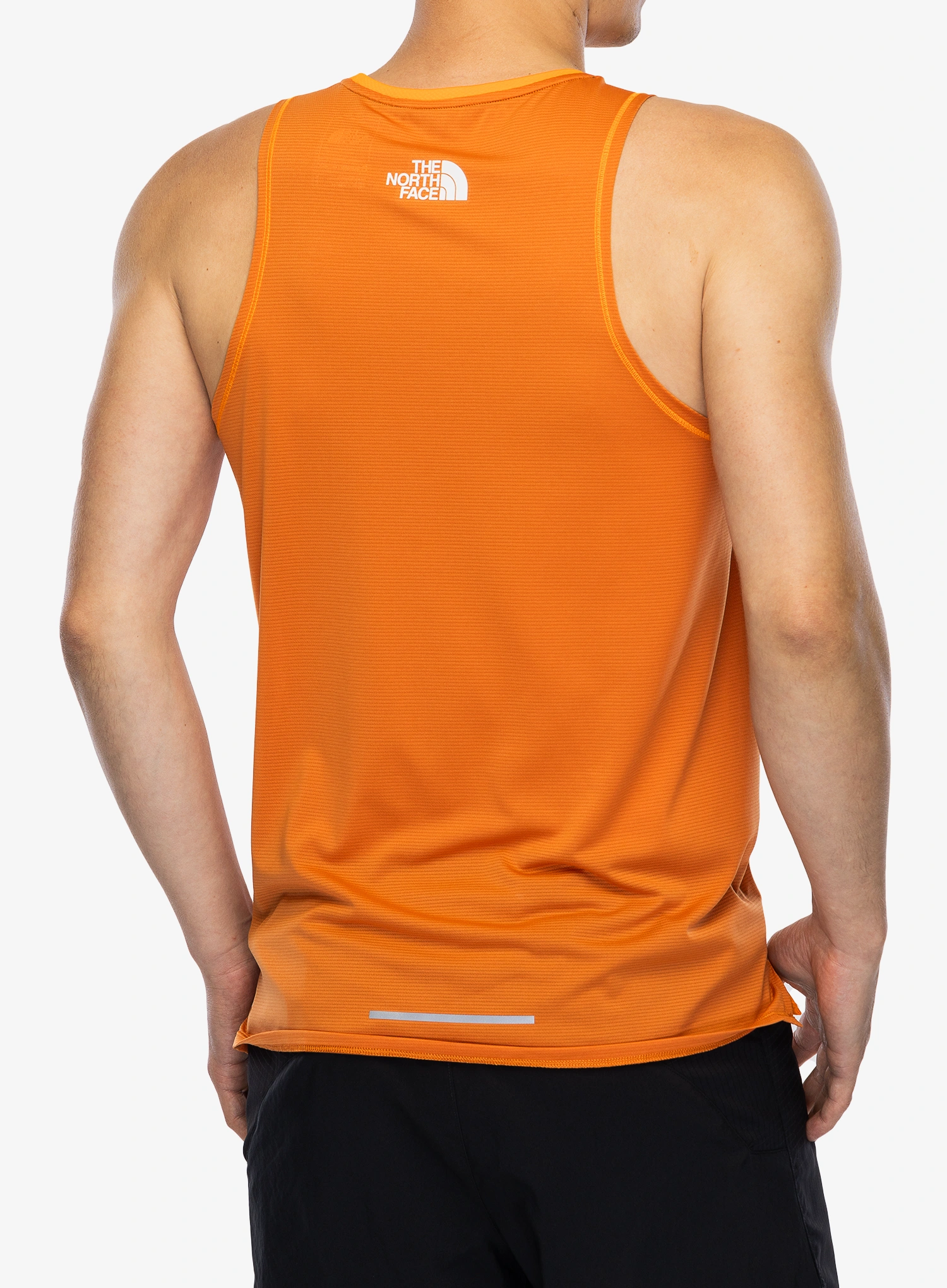 Laufshirt The North Face Summit High Trail Tank - digital orange/iron bronze