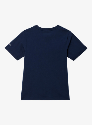 T-Shirt Jungen Columbia Basin Ridge SS Graphic Tee - collegiate navy/college life