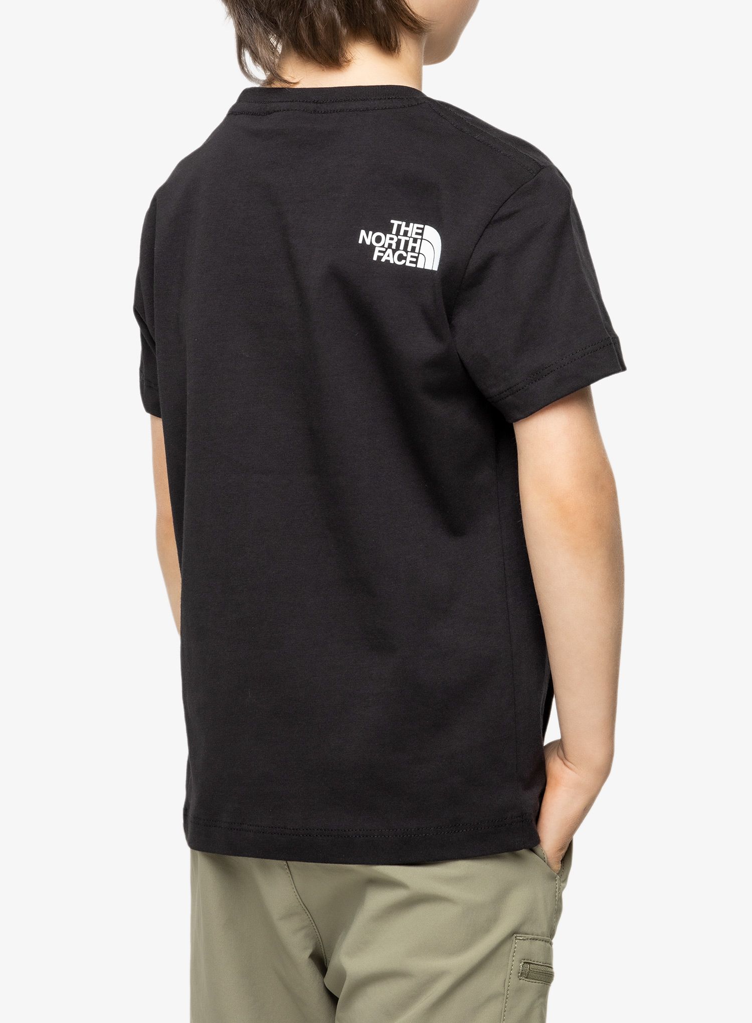 T-Shirt Jungen The North Face S/S Easy Tee - tnf black/tnf white