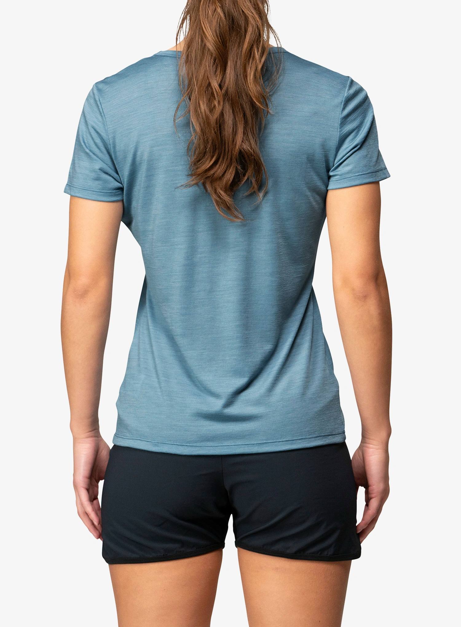 Shirt Damen Devold Active Spring Tee - skyblue