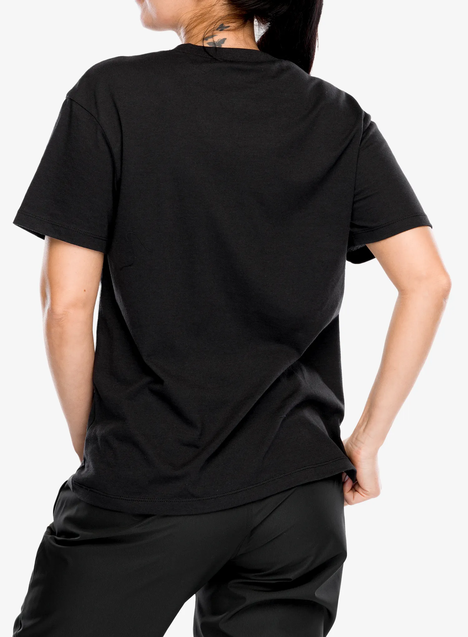 Shirt Damen Fox Head Basic Tee - black