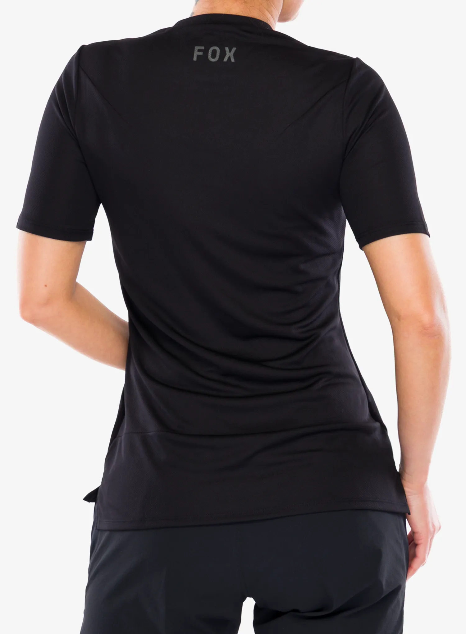 Shirt Damen Fox Ranger SS Jersey Fox Head - black
