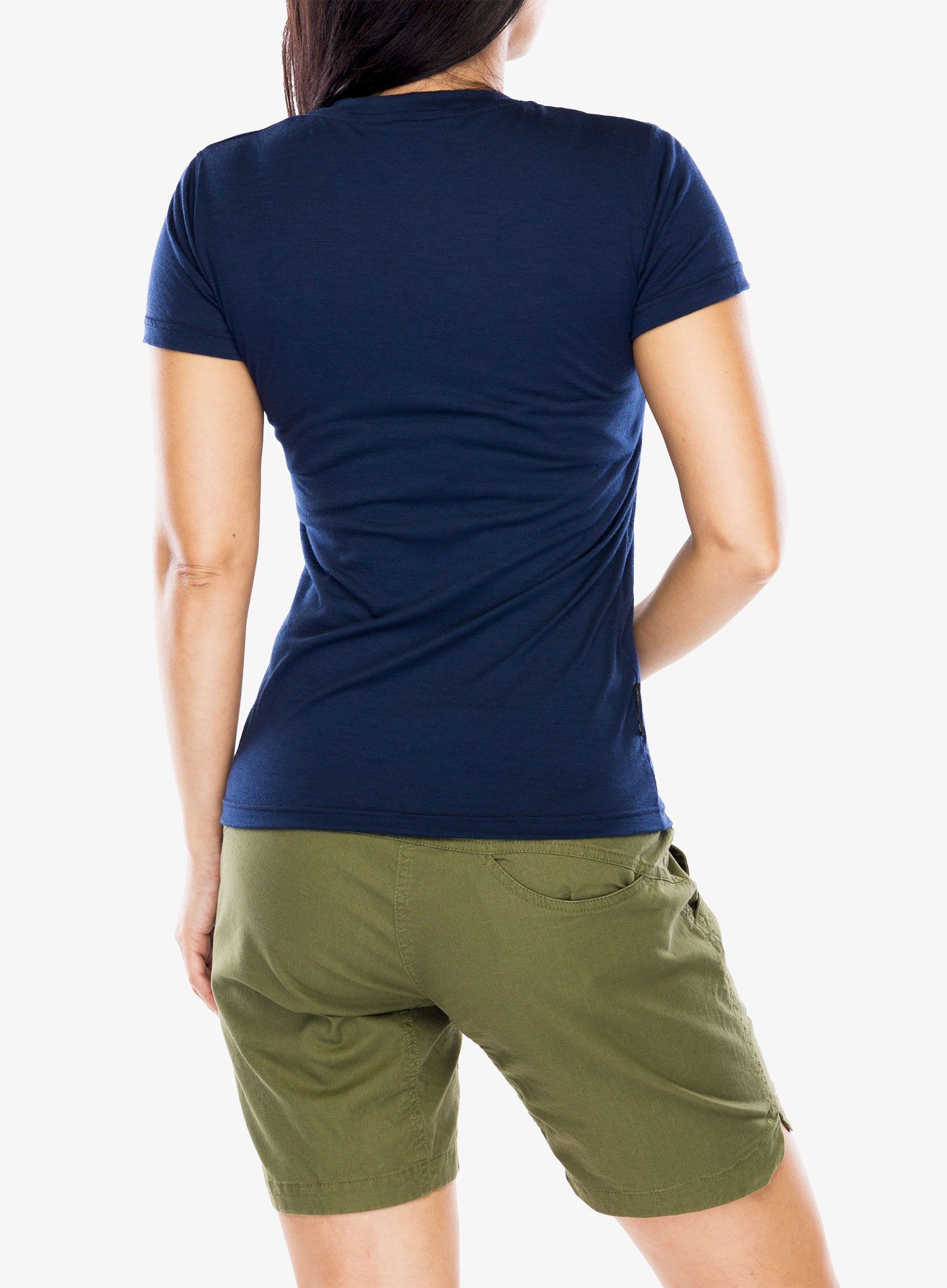 Shirt Damen Sensor Merino Active PT Tee S/S - deep blue mountains