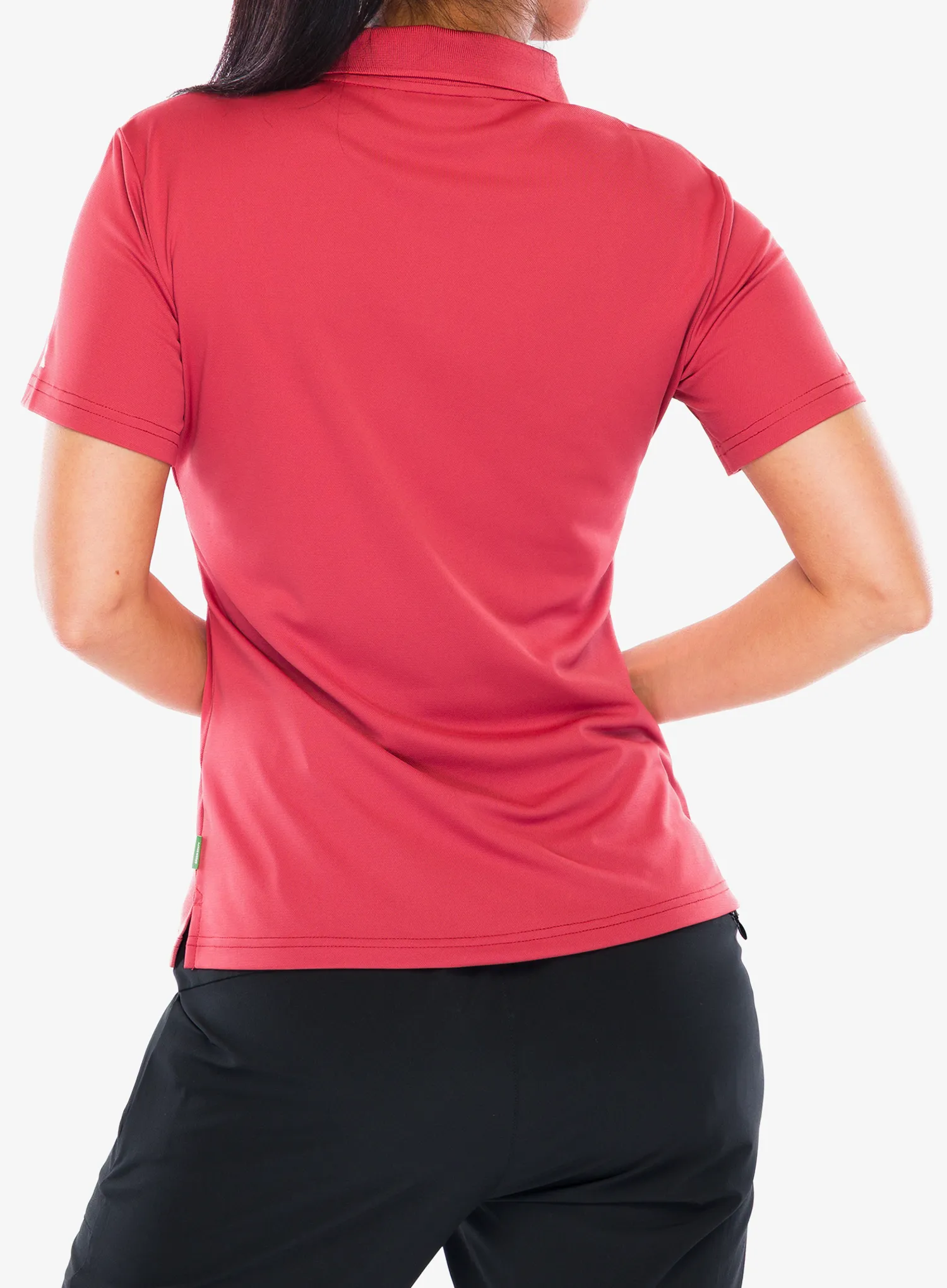 Shirt Damen Vaude Essential Polo Shirt - brick