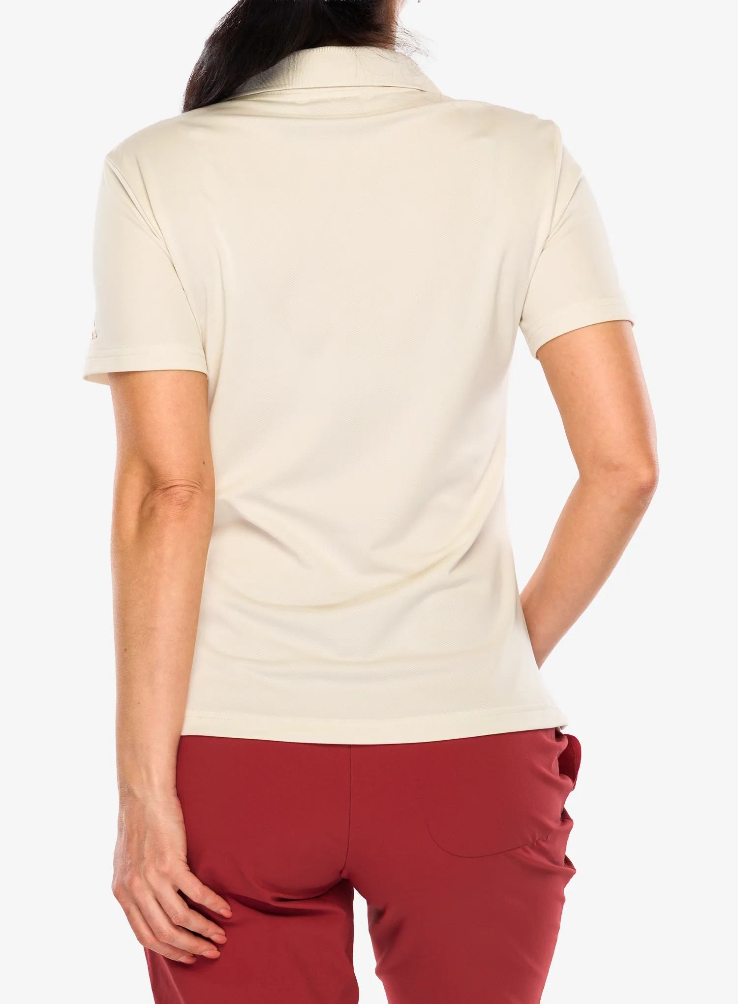 Shirt Damen Vaude Essential Polo Shirt - ecru