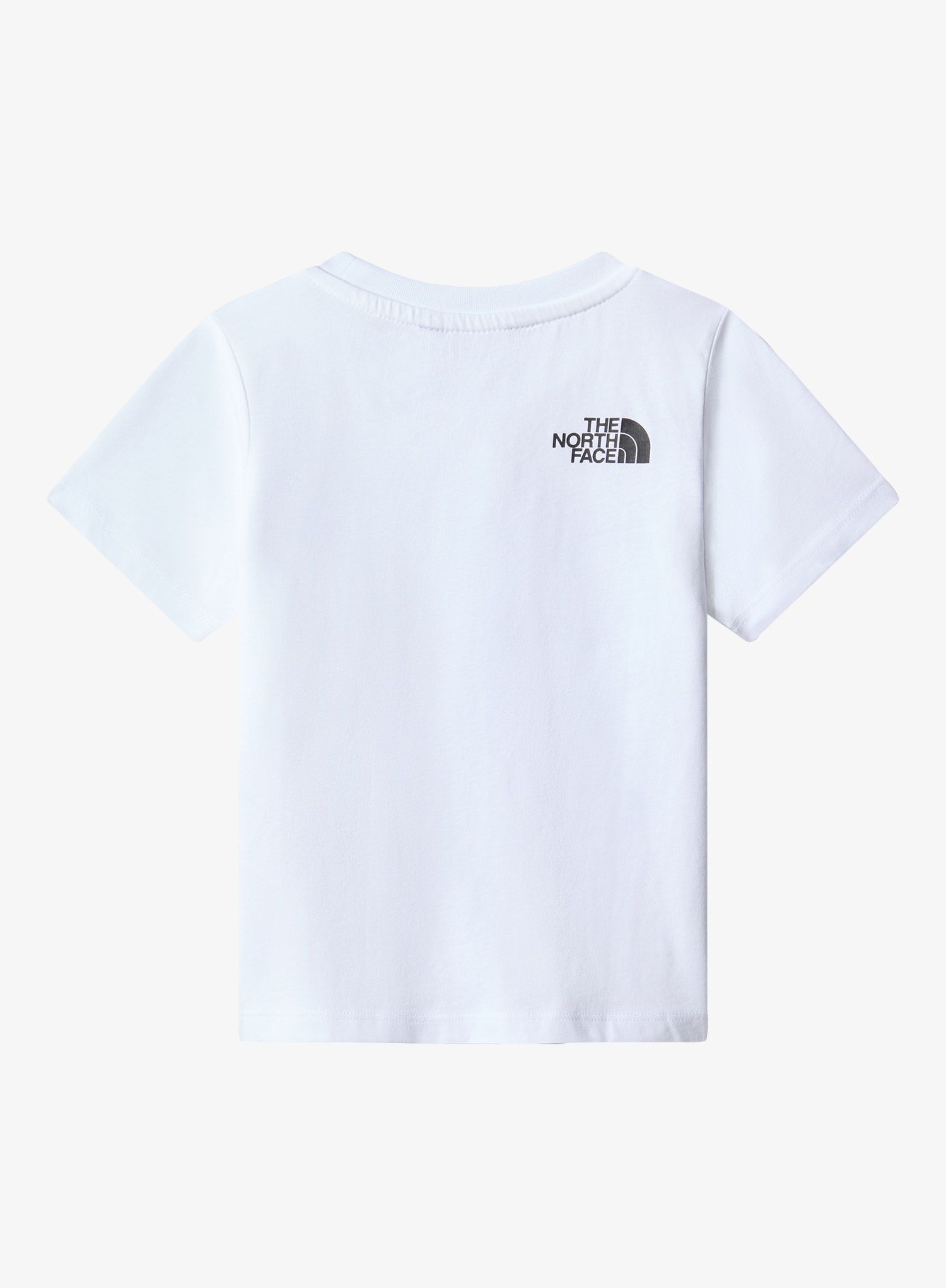 T-Shirt Mädchen The North Face S/S Outdoor Graphic Tee - white/steel blue