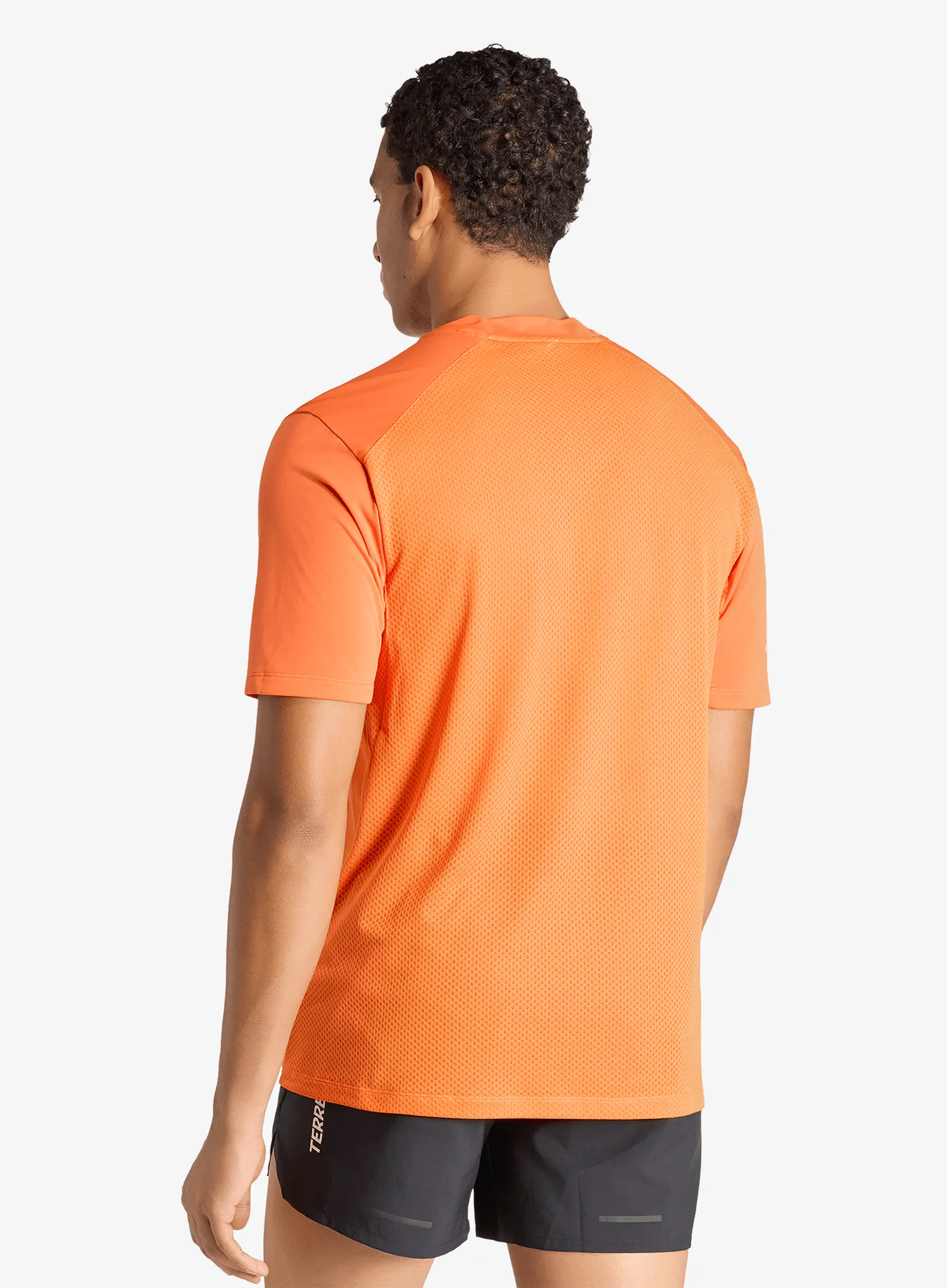 Laufshirt adidas TERREX Xperior Climacool T-Shirt - semi impact orange