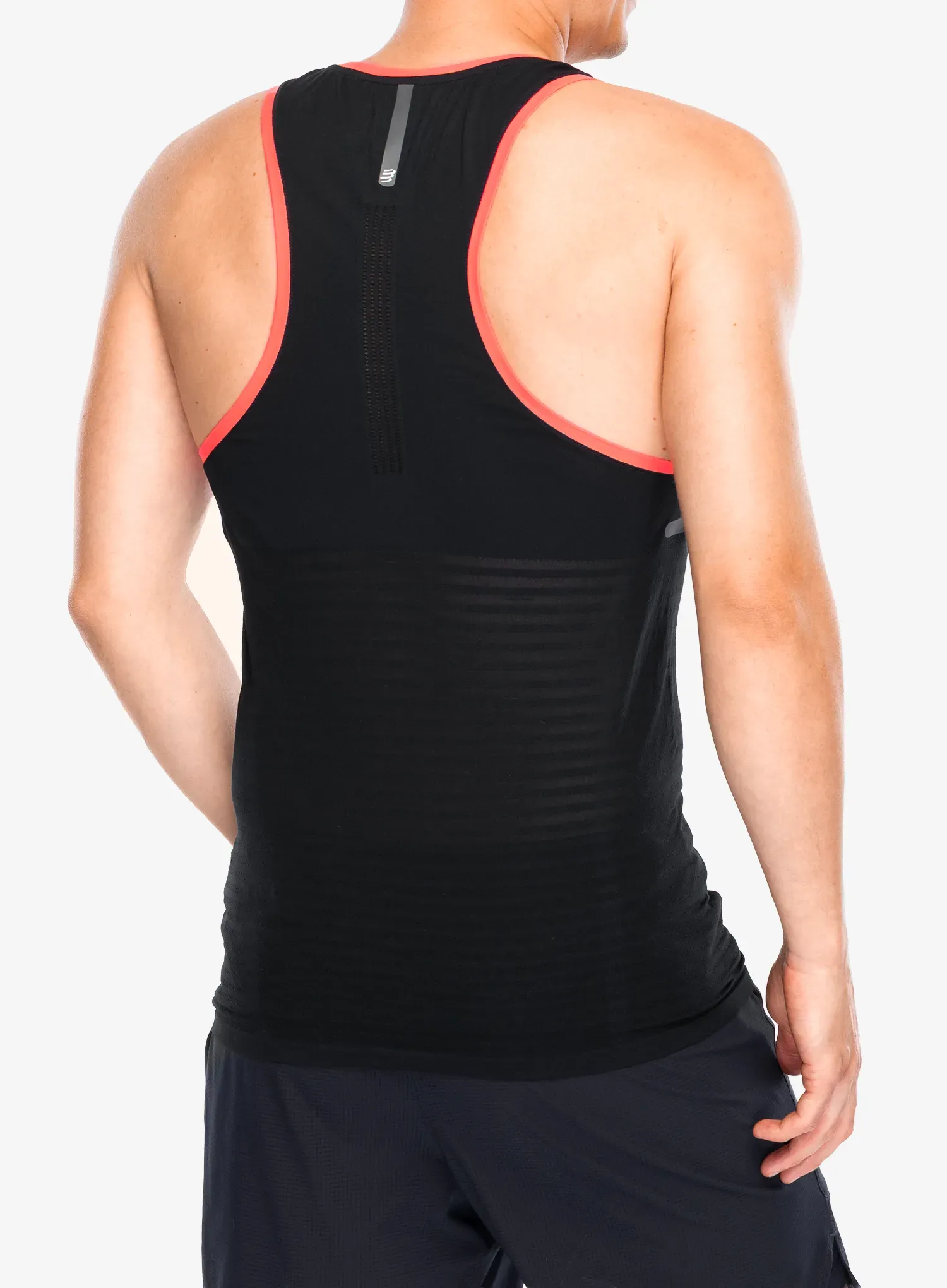Laufshirt Compressport Pro Racing Singlet - black