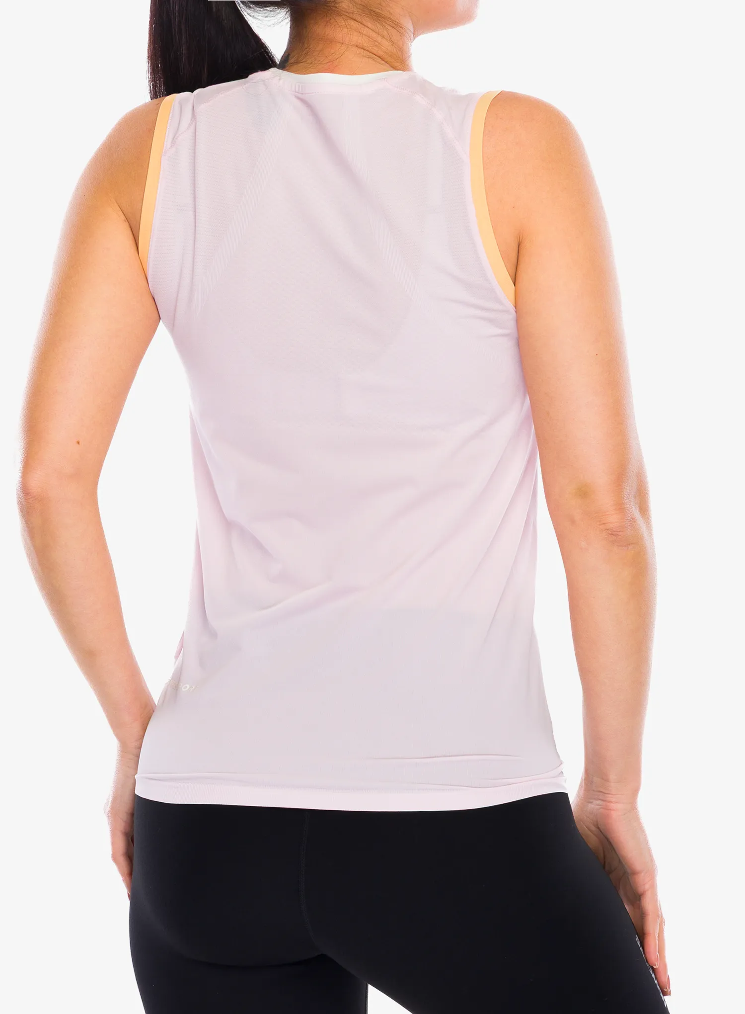 Laufshirt Damen Compressport Trail Racing Tank - roseate