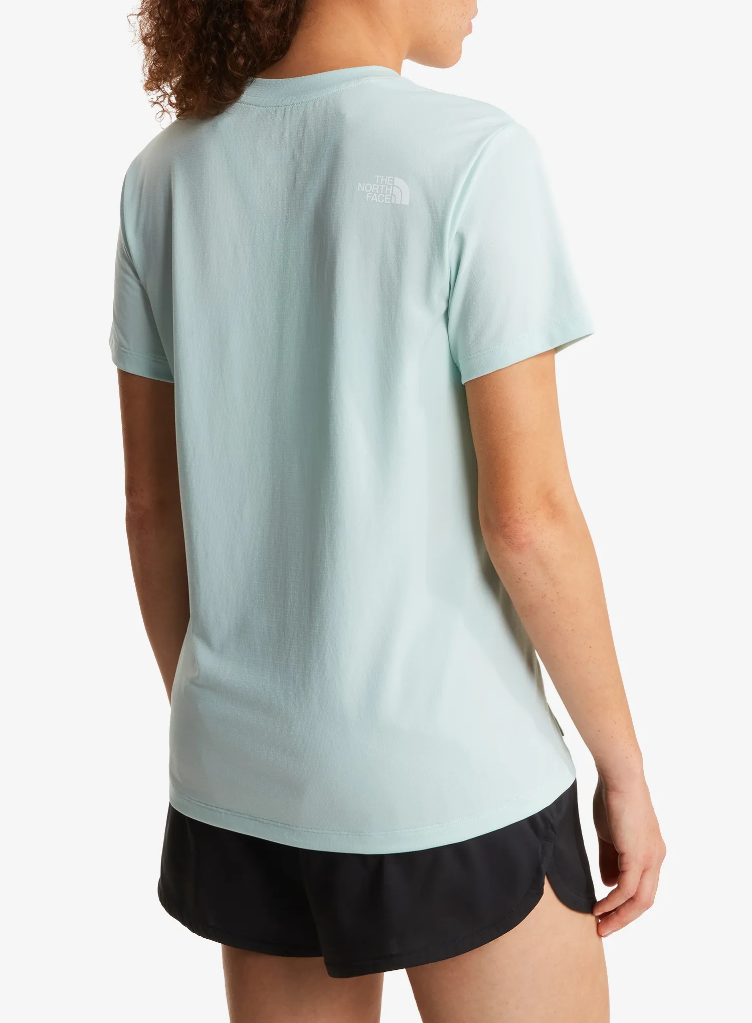 Laufshirt Damen The North Face Flex S/S Tee Reg - opal frost