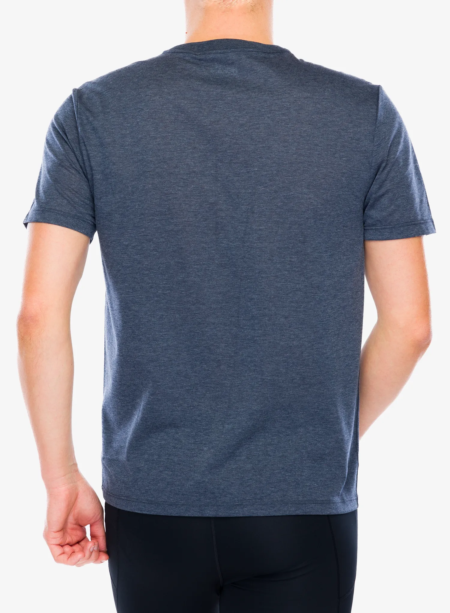 Laufshirt Hoka GlideTech Short Sleeve - varsity navy