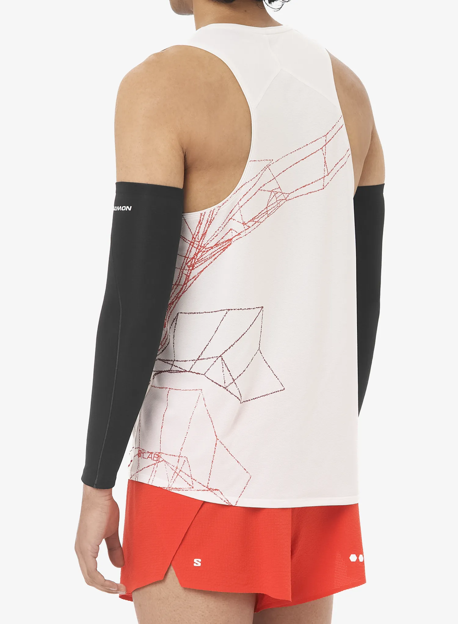 Laufshirt Salomon S/Lab Speed Singlet - lilac ash
