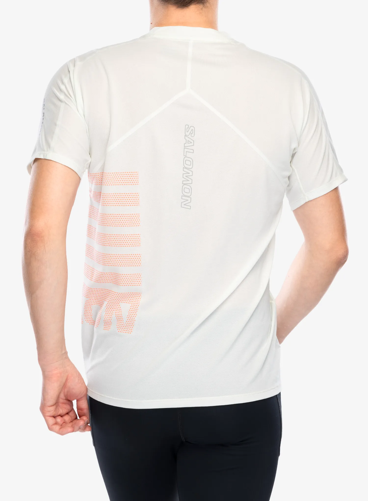 Laufshirt Salomon Sense Aero S/S Tee GFX - icicle
