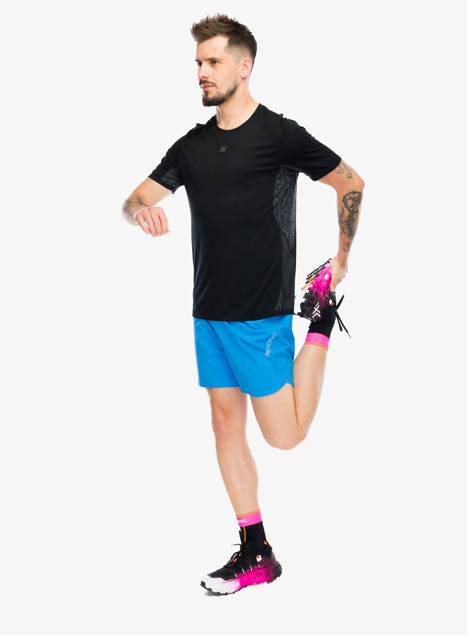 Laufshirt X-Bionic Xceed Run Discover Shirt - x black