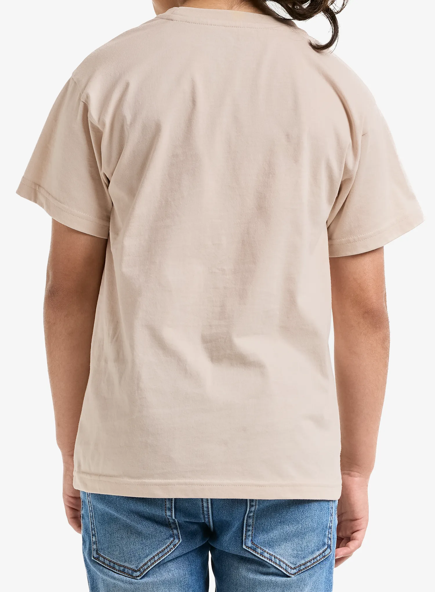 Shirt Kinder Didriksons Mynta T Exp 3 - sand beige