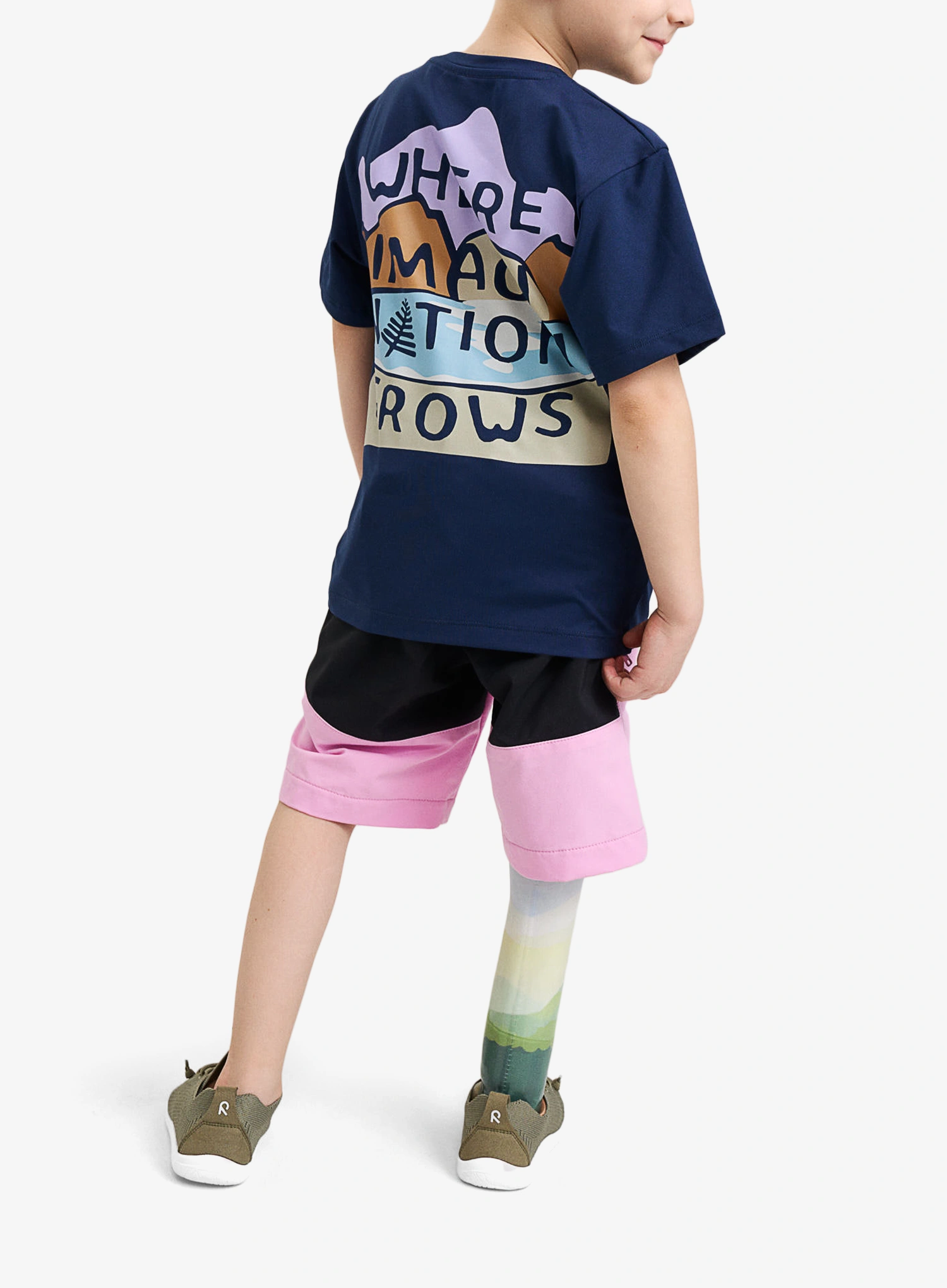 Shirt Kinder Reima Siirtyy - navy