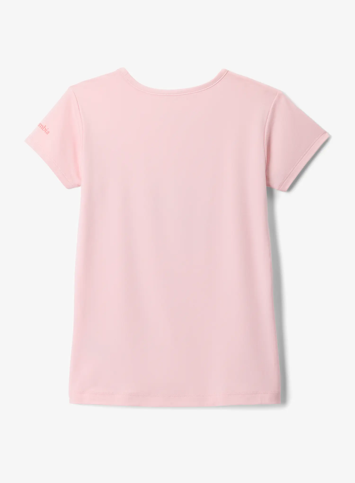 T-Shirt Mädchen Columbia Tech Trail Short Sleeve Graphic Shirt - satin pink/ridge line