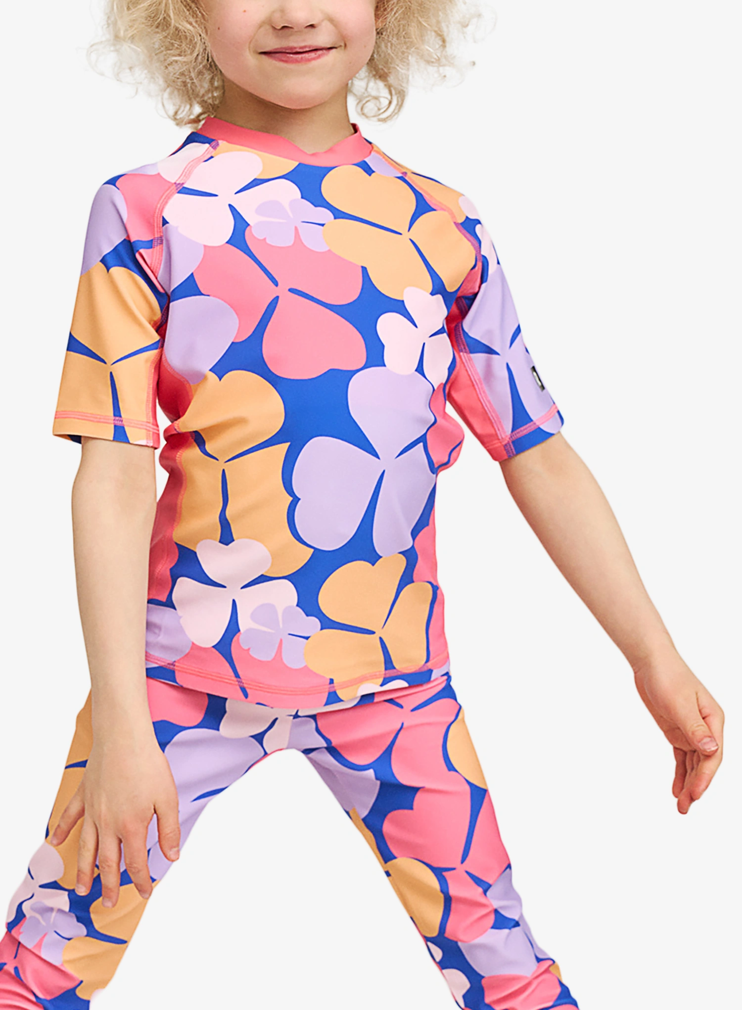 T-Shirt Mädchen Reima Joonia - soft coral
