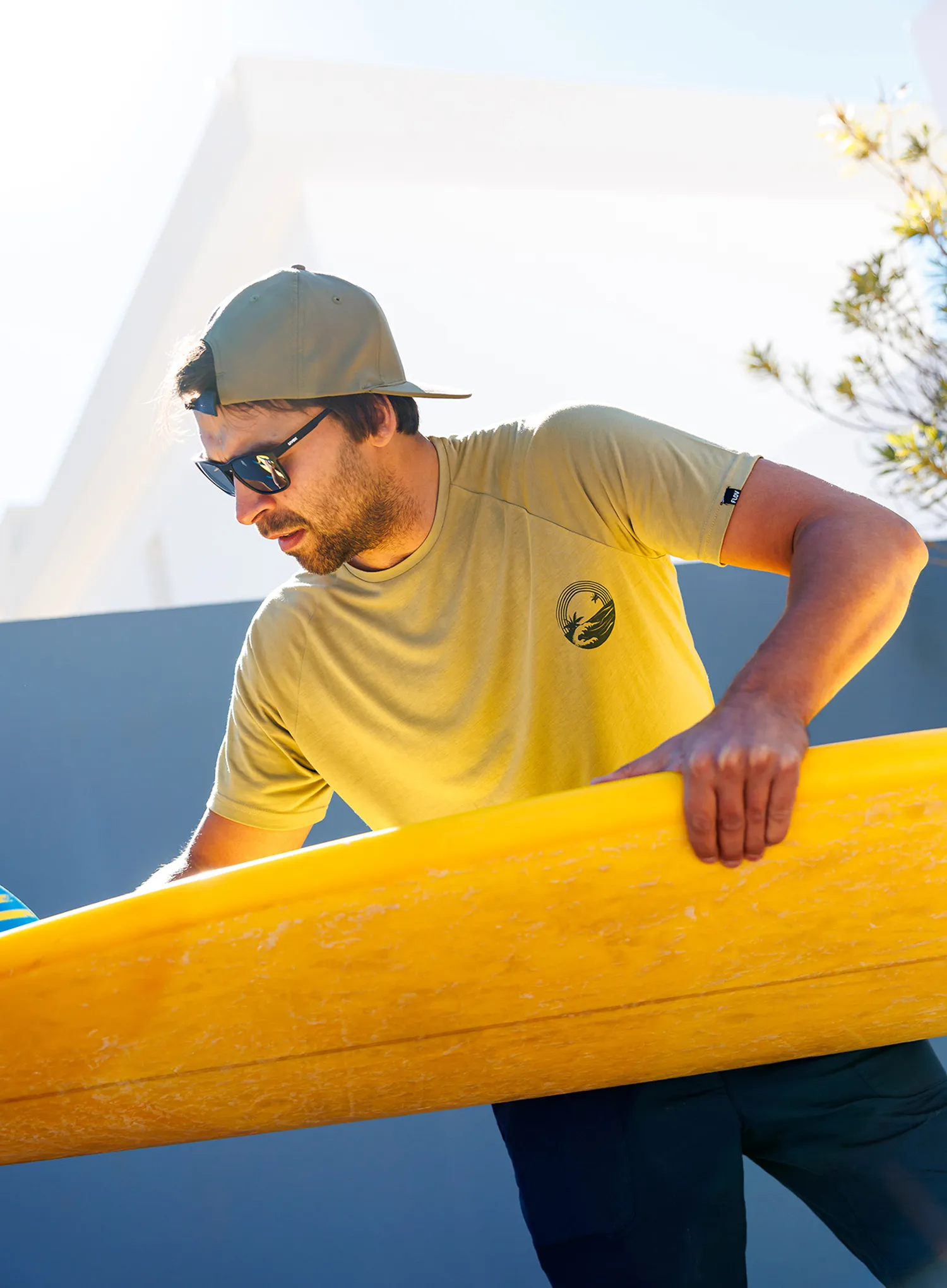 Shirt Flov Powell - olive/olive